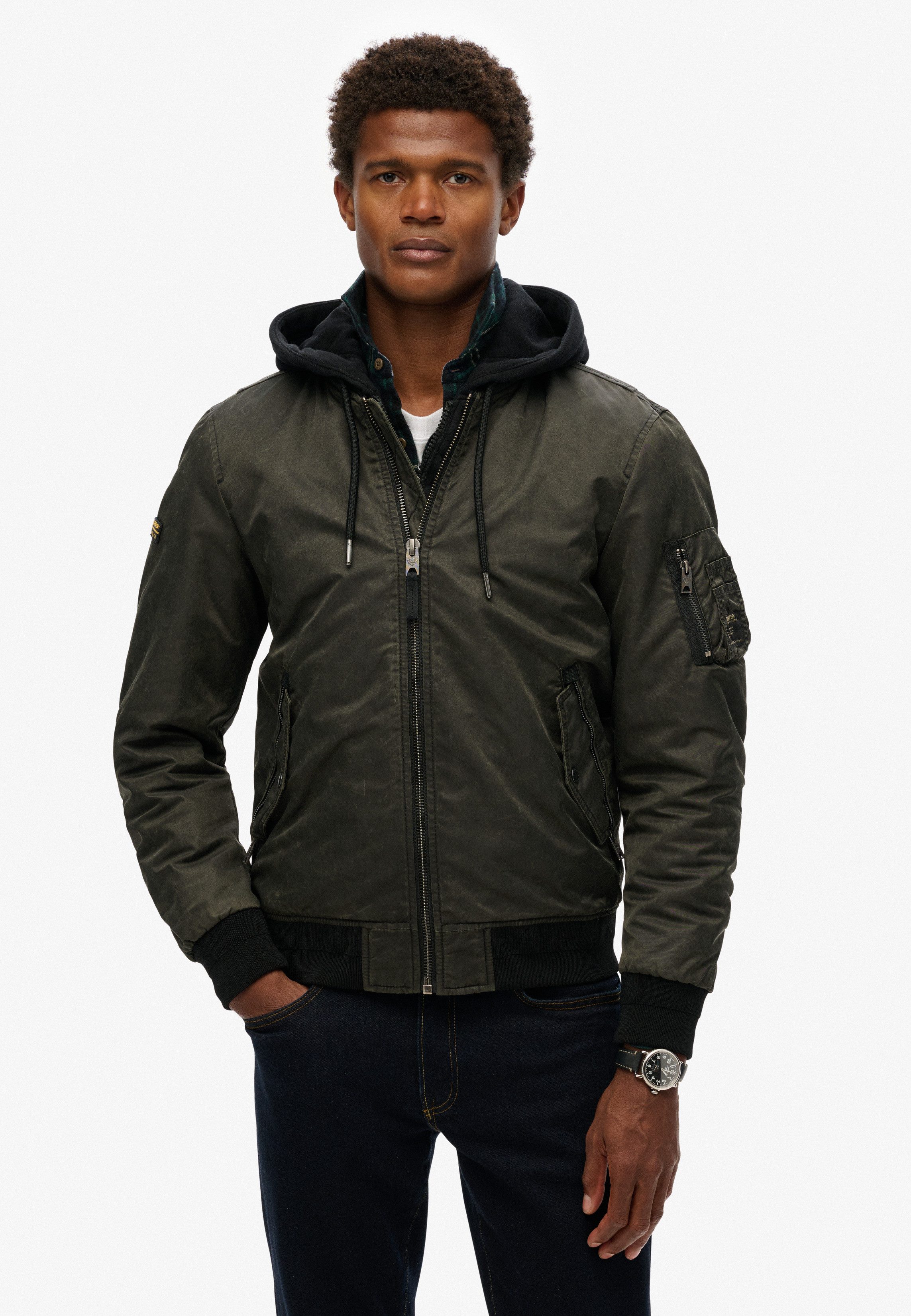 Superdry Parka MILITARY MA1 BOMBER JACKET günstig online kaufen