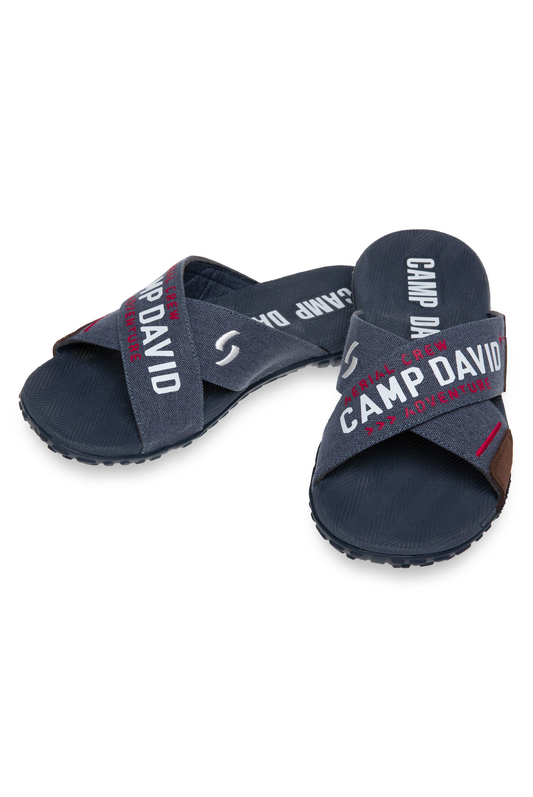 CAMP DAVID Pantolette mit Stickerei günstig online kaufen