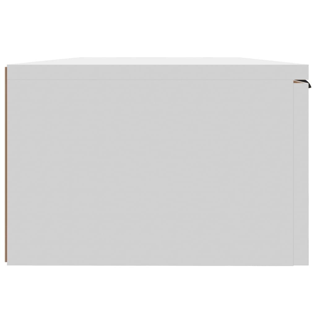 Regal Weiß 68x30x20 Wandschrank vidaXL 1-tlg. cm Holzwerkstoff,