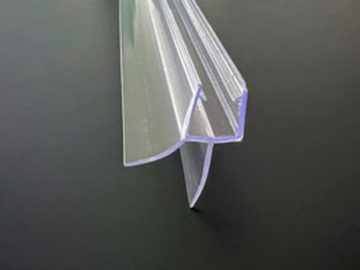 Kristhal Dusch- & Baddesign Duschdichtung Schleiflippendichtung für Duschtür, 009A2, L: 100 cm