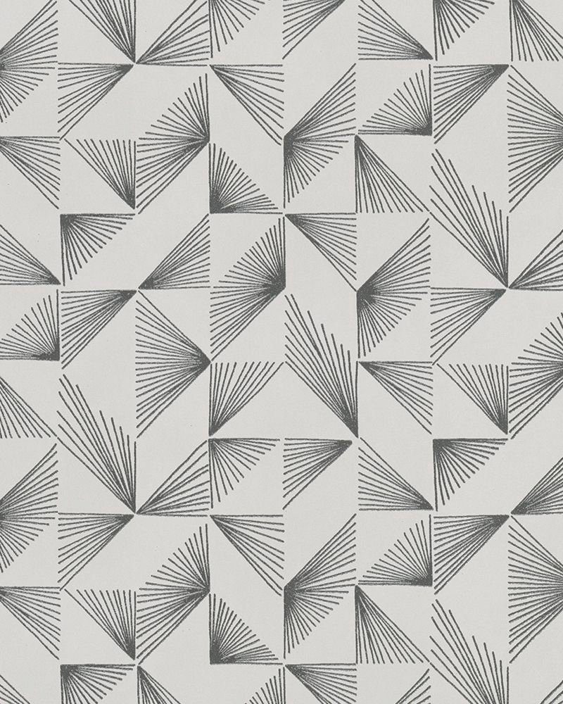 SCHÖNER WOHNEN-Kollektion Vliestapete Luce, grafisch, 0,53 x 10,05 Meter silber/grau/beige