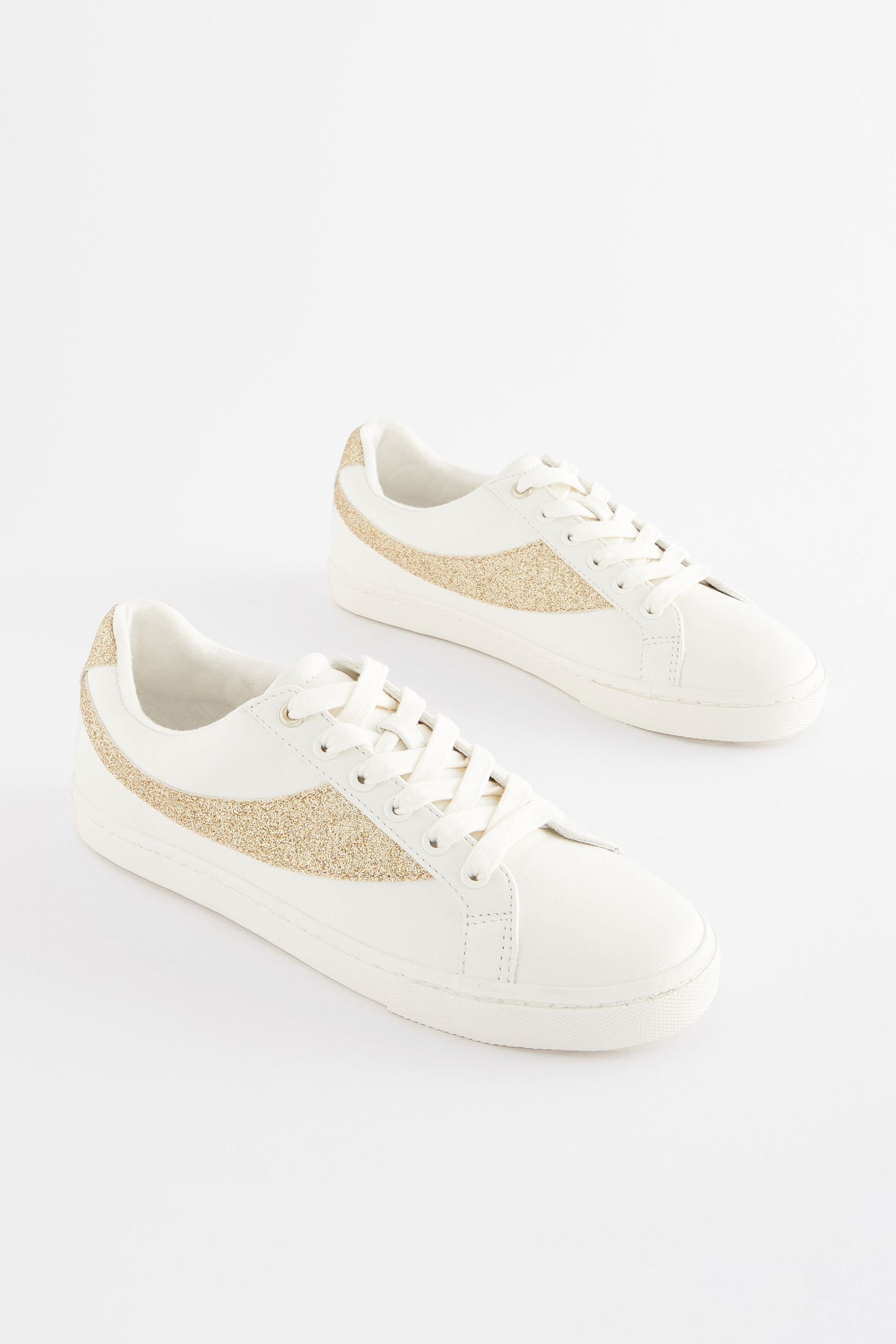 Next Forever Comfort® Schnürsneaker mit Glitzerdetail günstig online kaufen