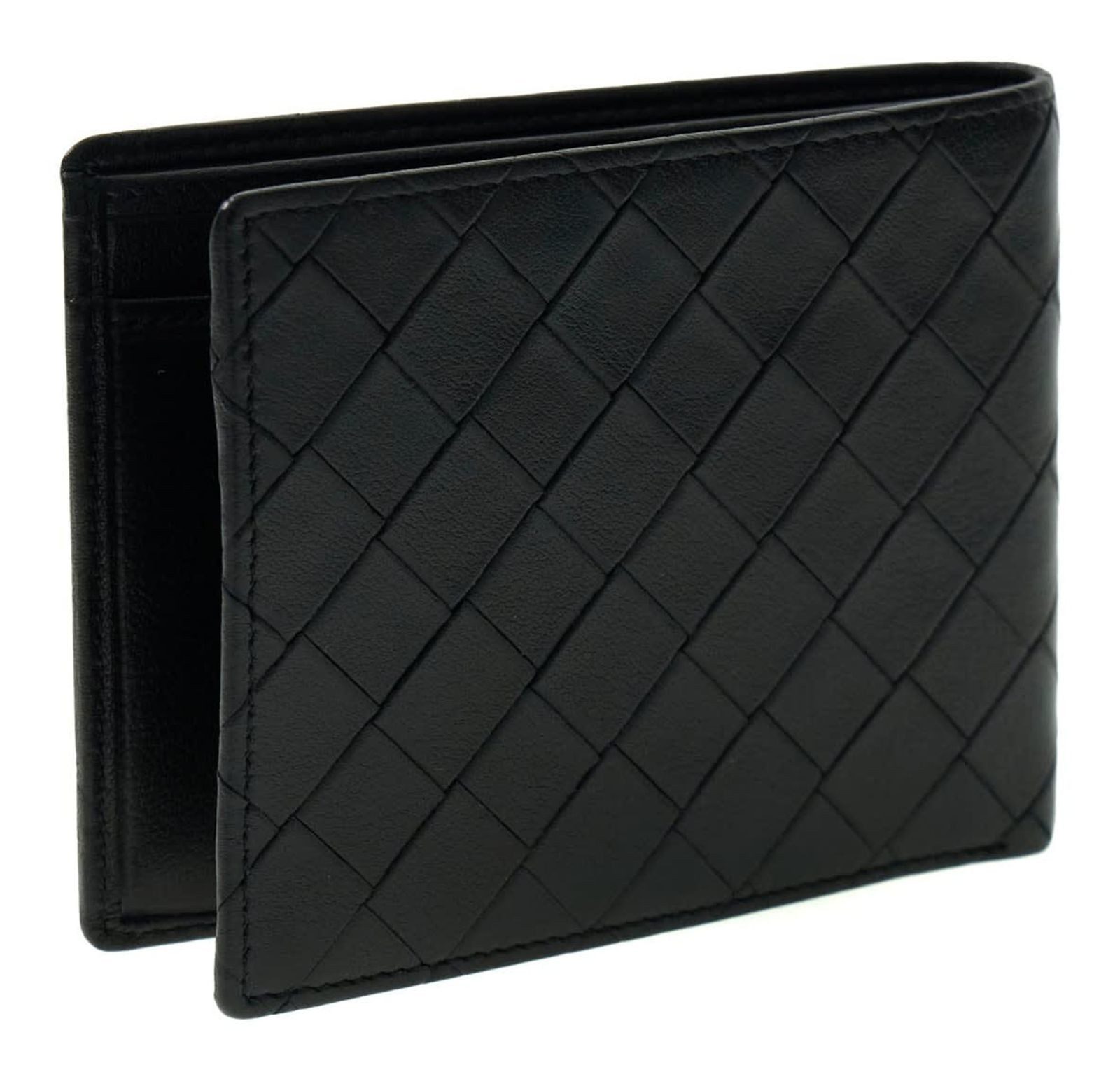 Guess Geldbörse Bifold, aus echtem Schafsleder mit RFID-Blocker Schutz