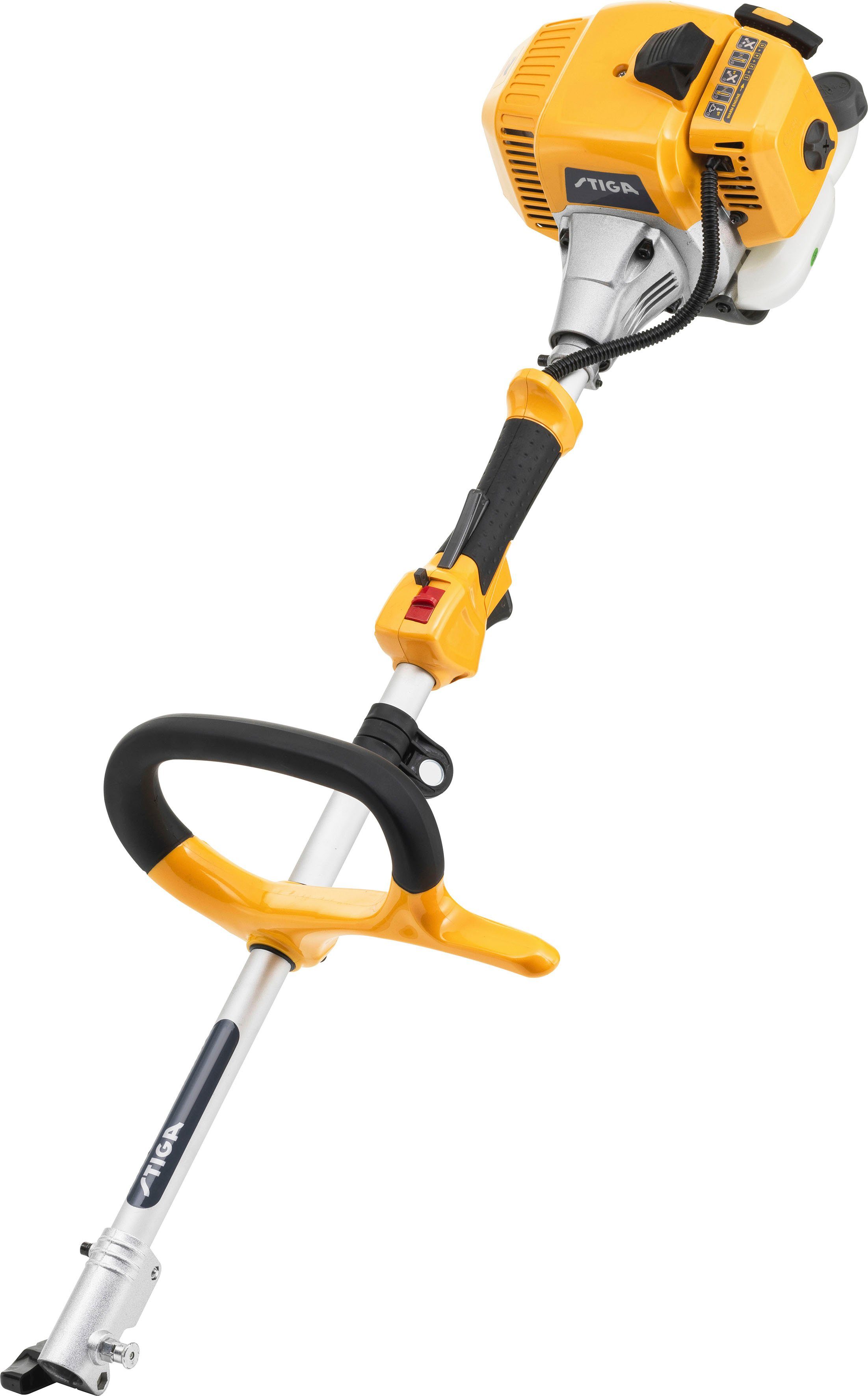 STIGA GARDEN Garten-Multifunktionsgerät MT 330, 4-in-1, 4-in-1, Heckenschere 40 cm Schnittlänge, mit Verlängerung