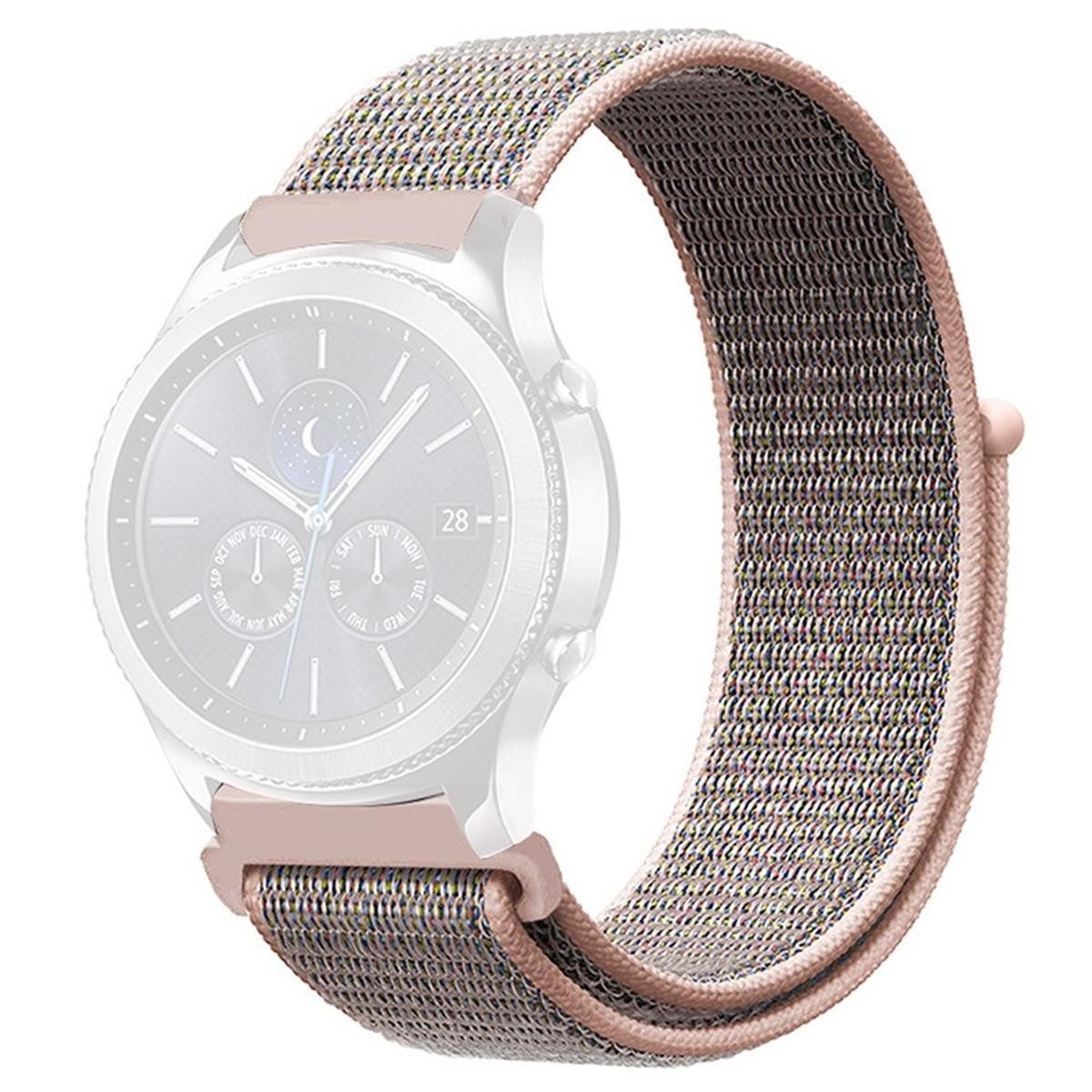 CoverKingz Handyhülle Armband für Samsung Galaxy Watch 3/1/Gear2/S3 Strap Watchband Nylon, Flexibel Stretch