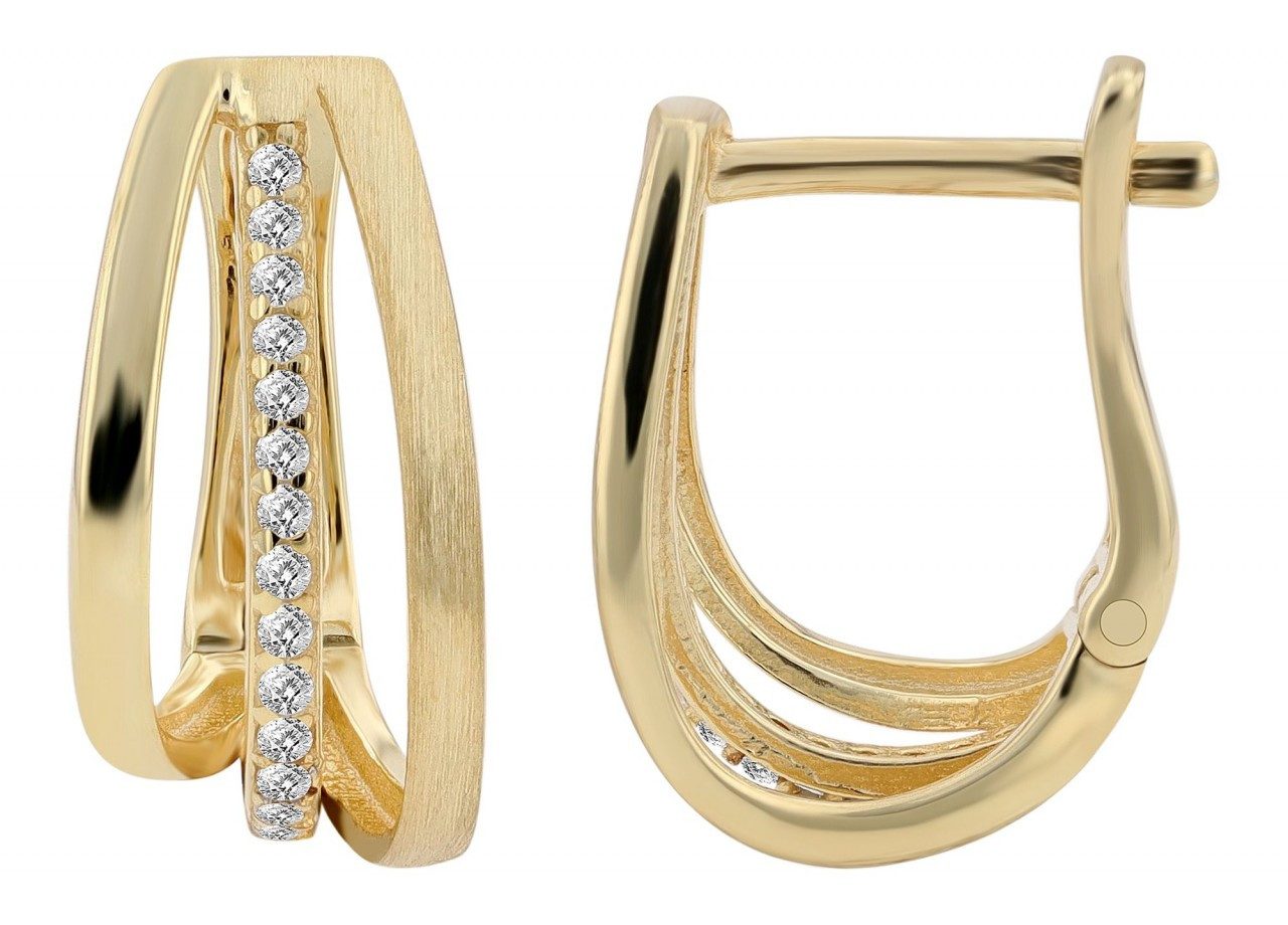 Adelia´s Paar Creolen Damen Creolen aus 925 Sterling Silber günstig online kaufen