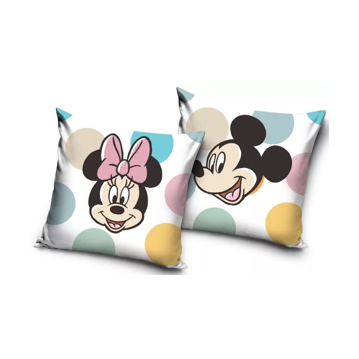 Disney Dekokissen Disney Minnie Mickey-Kissen, Zierkissen 40x40 cm