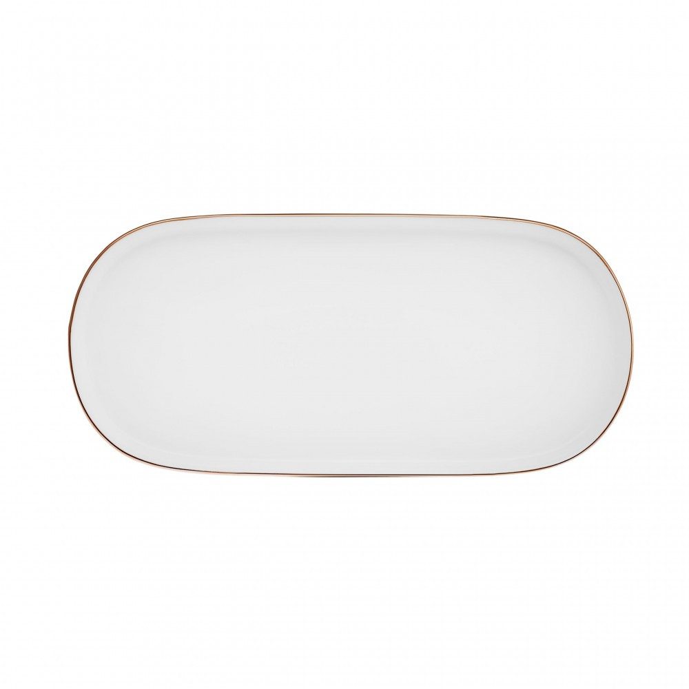 Karaca Geschirr-Set Karaca Favaro Geschirrset für 12 Personen 53-tlg Tafelservice - Gold