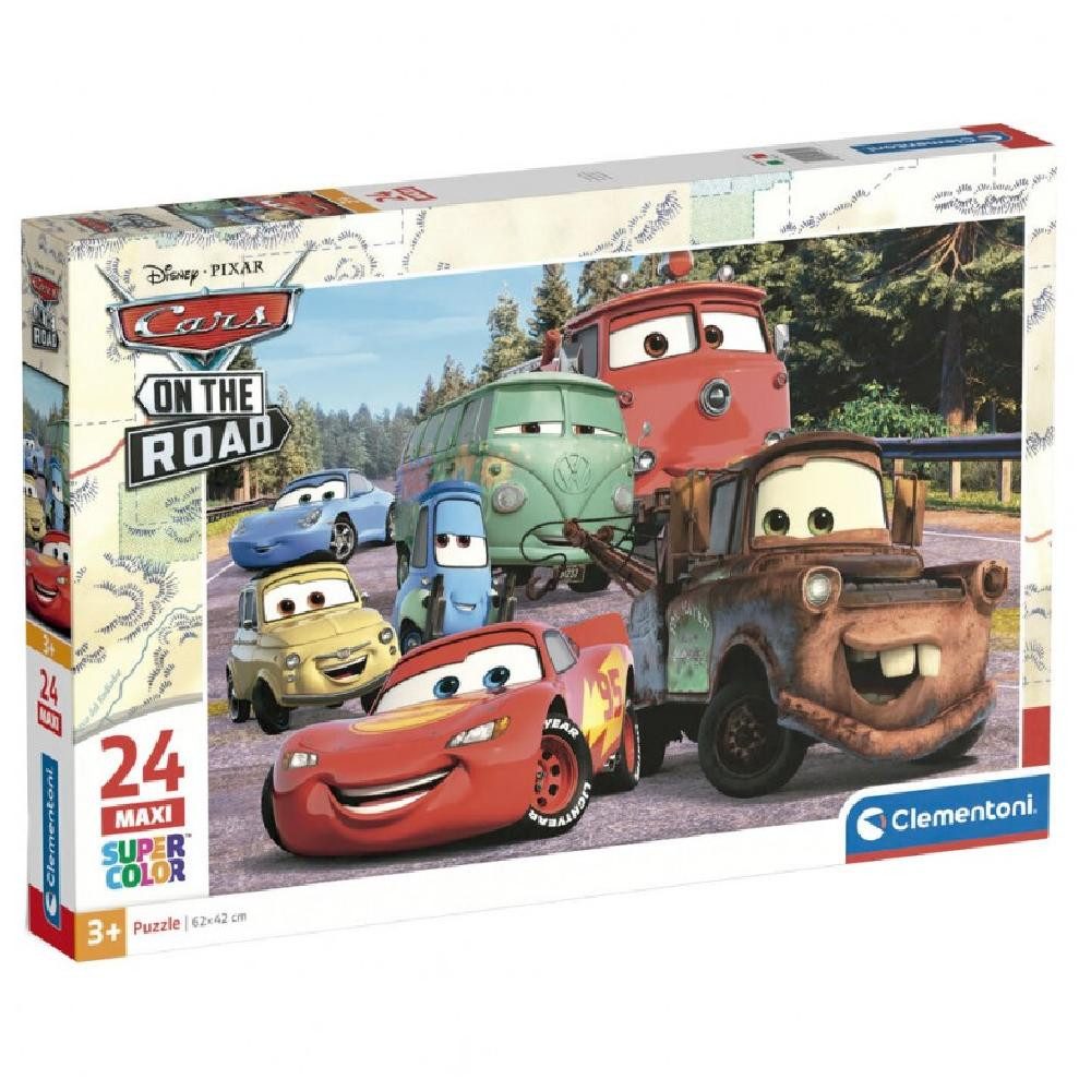 Clementoni® Пазлы Disney Cars maxi puzzle 24pcs, Пазлыteile
