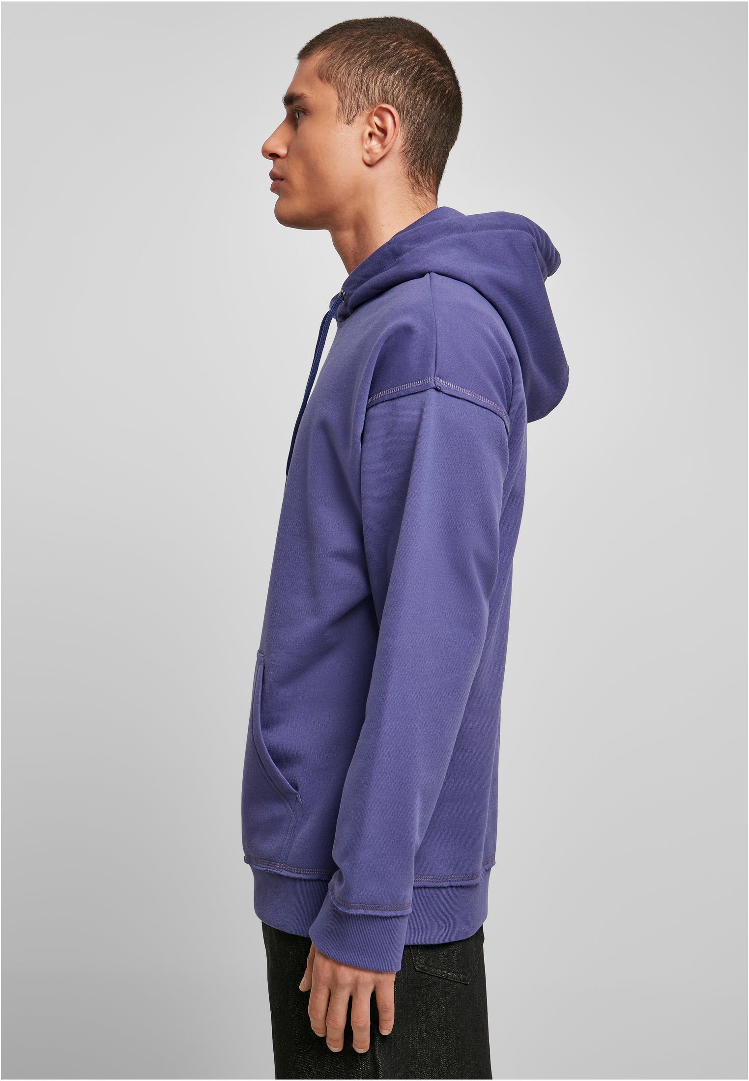 URBAN CLASSICS Sweater Herren Oversized Sweat Hoody (1-tlg) bluelight