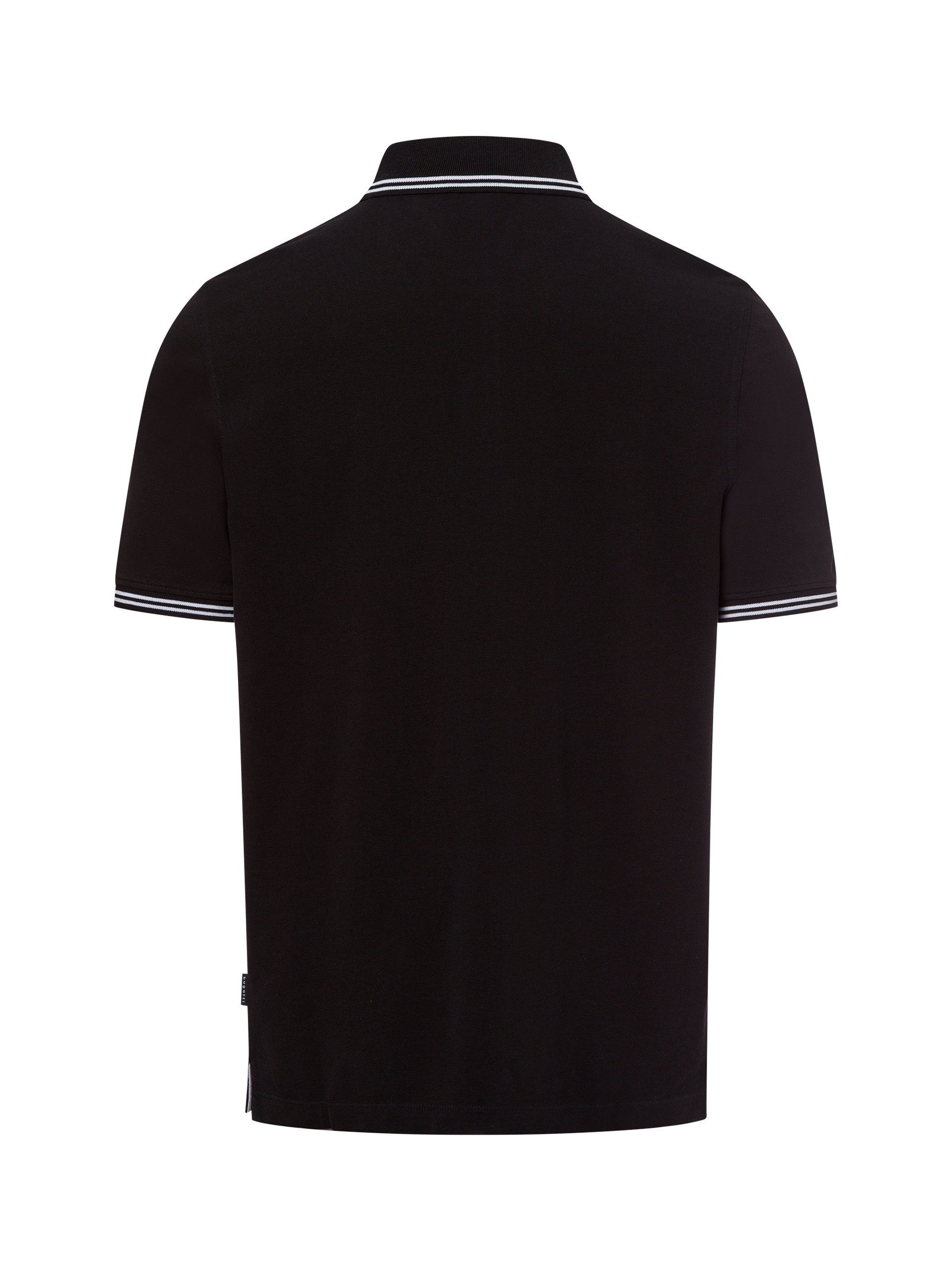 bugatti Poloshirt, mit Kontraststreifen und Bruststickerei günstig online kaufen