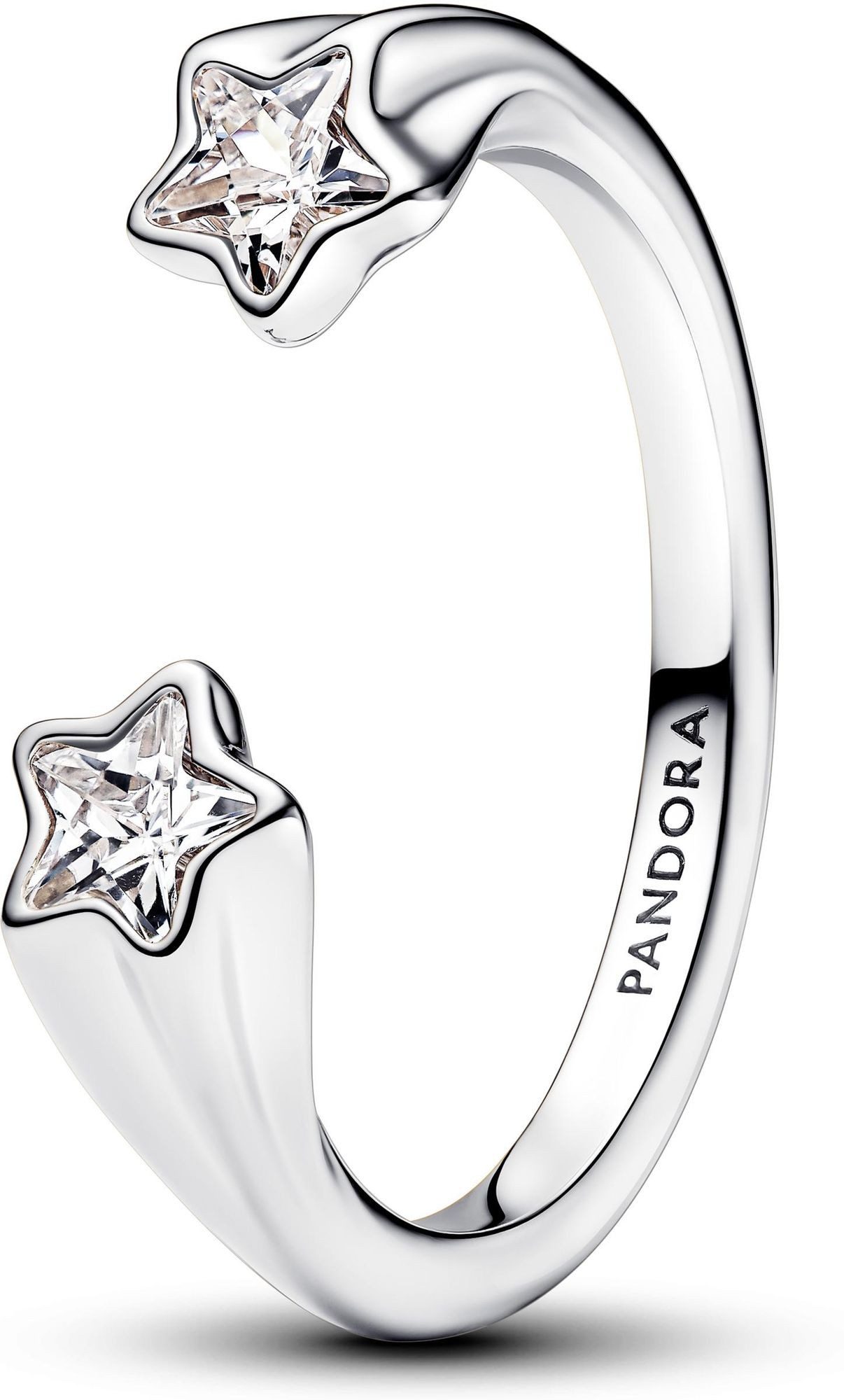 Pandora Fingerring Pandora Sterling silver Cubic Zirconia Clear 193582C01 D günstig online kaufen