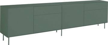 LeGer Home by Lena Gercke Lowboard Essentials (2 St), Breite: 254cm, MDF lackiert, Push-to-open-Funktion