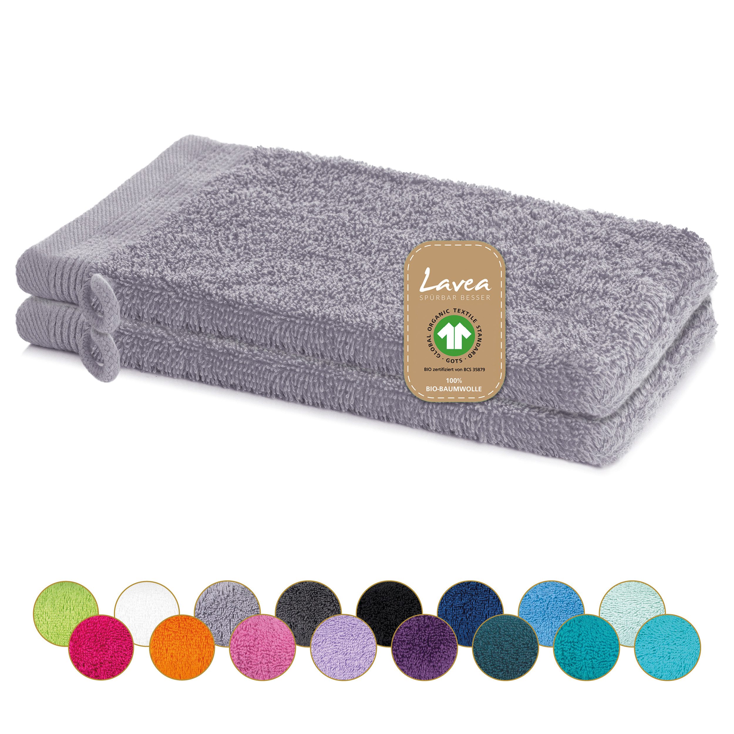 Lavea Waschhandschuh Bali Waschlappen 16x22 cm, Waschhandschuhe, kleine Han günstig online kaufen
