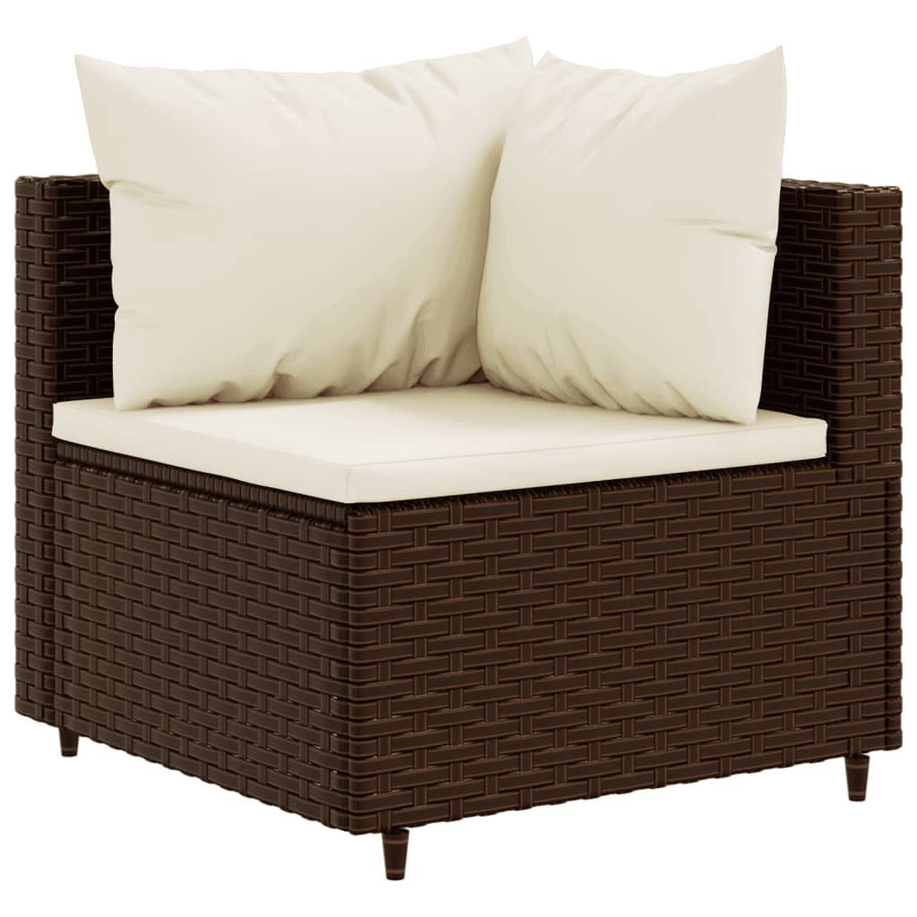 vidaXL Gartenlounge-Set 9-tlg. Garten-Lounge-Set mit Kissen günstig online kaufen