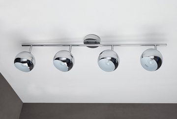 riess-ambiente Deckenleuchte BUBBLE 105cm silber, ohne Leuchtmittel, Wohnzimmer · Metall · Esszimmer · Modern Design