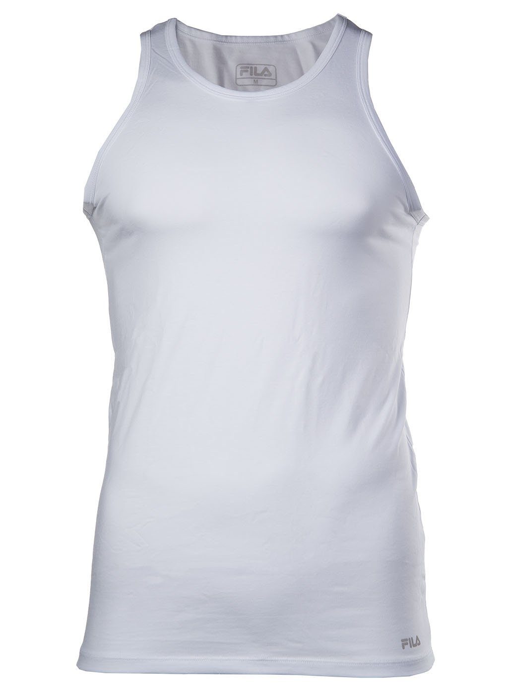 Fila Unterhemd HerrenTank Top - Unterhemd, Rundhals, Single Weiß