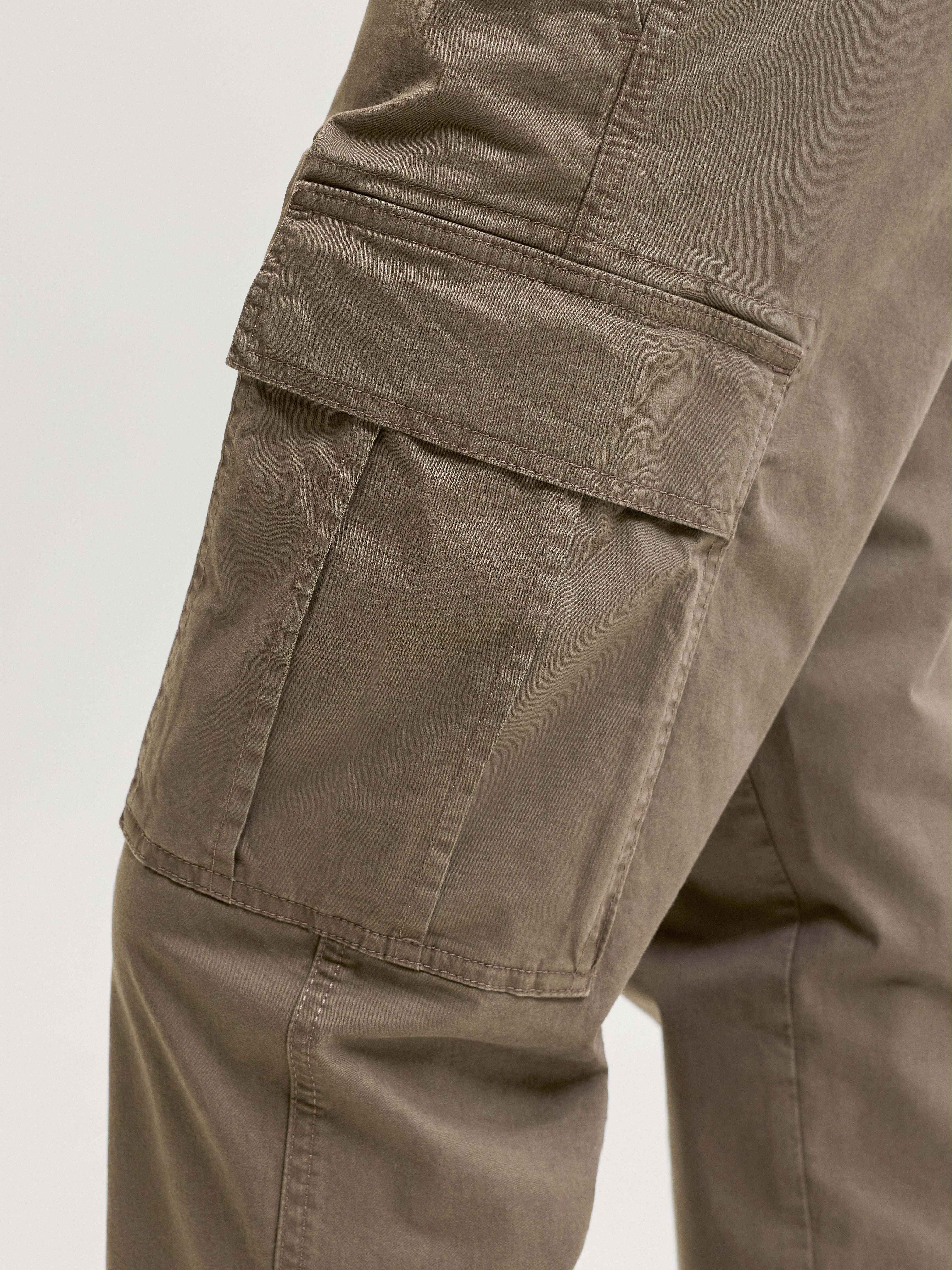 Jack & Jones Cargohose JPSTKANE FRANK CARGO NOOS Baumwollmischung, locker geschnitten – Bild 5 von 5