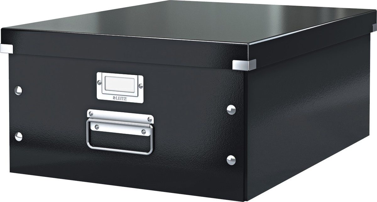 Aufbewahrungsbox Ablagebox Click & Store A3 schwrz