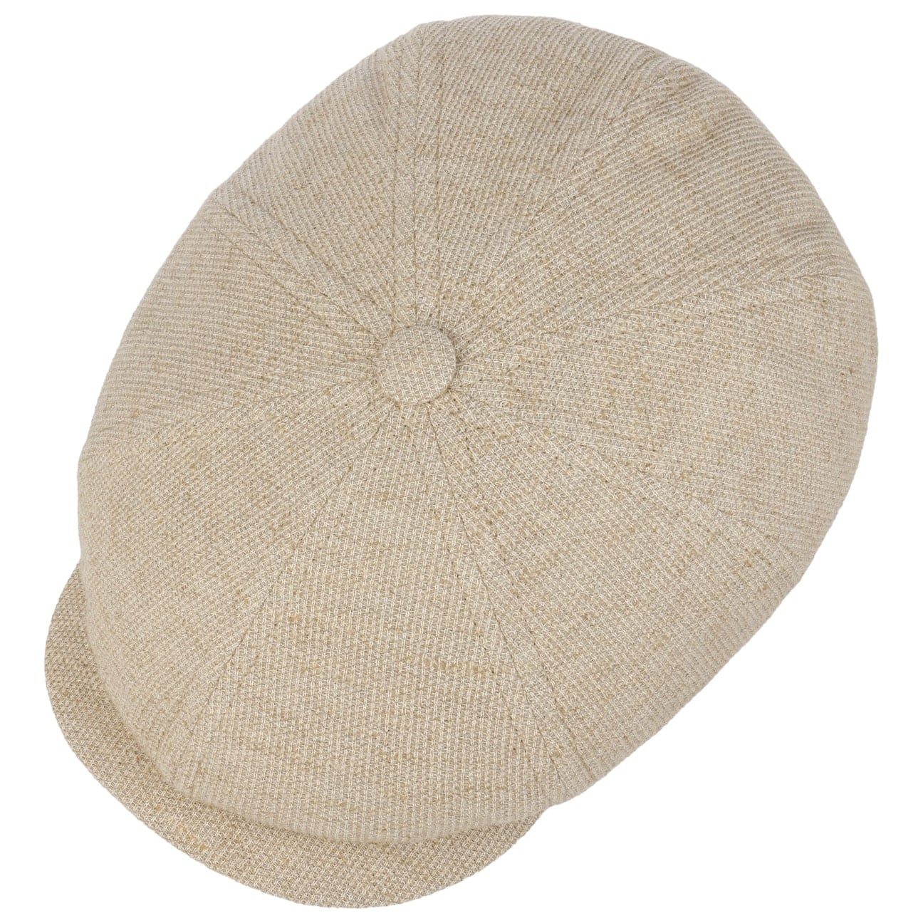 Stetson Flat Cap (1-St) Schirmmütze mit Schirm, Made in the EU
