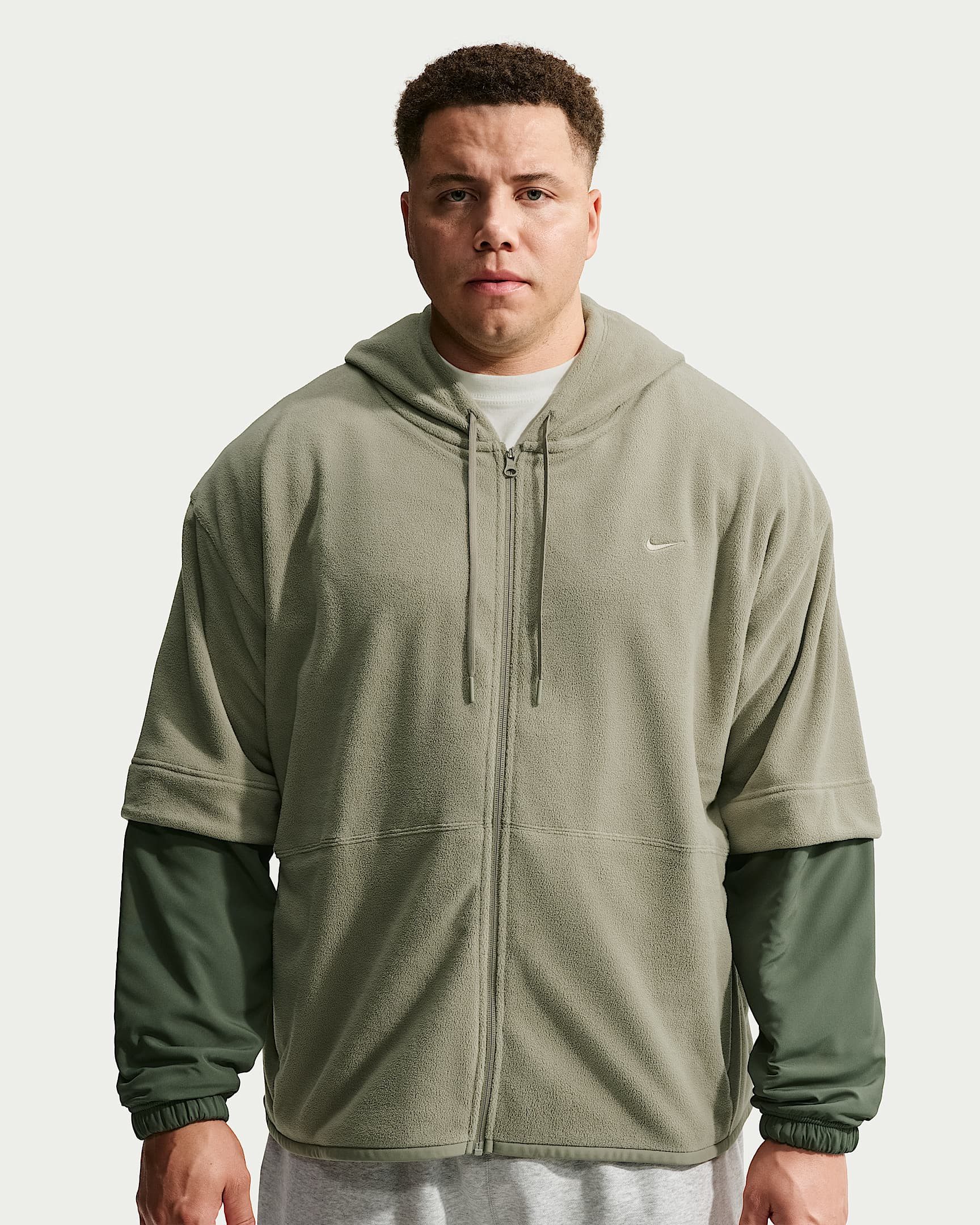 Nike Trainingsjacke M NK TF HD FZ POLAR mit wasserabweisendem und windabweisendem Material, Ansicht 1