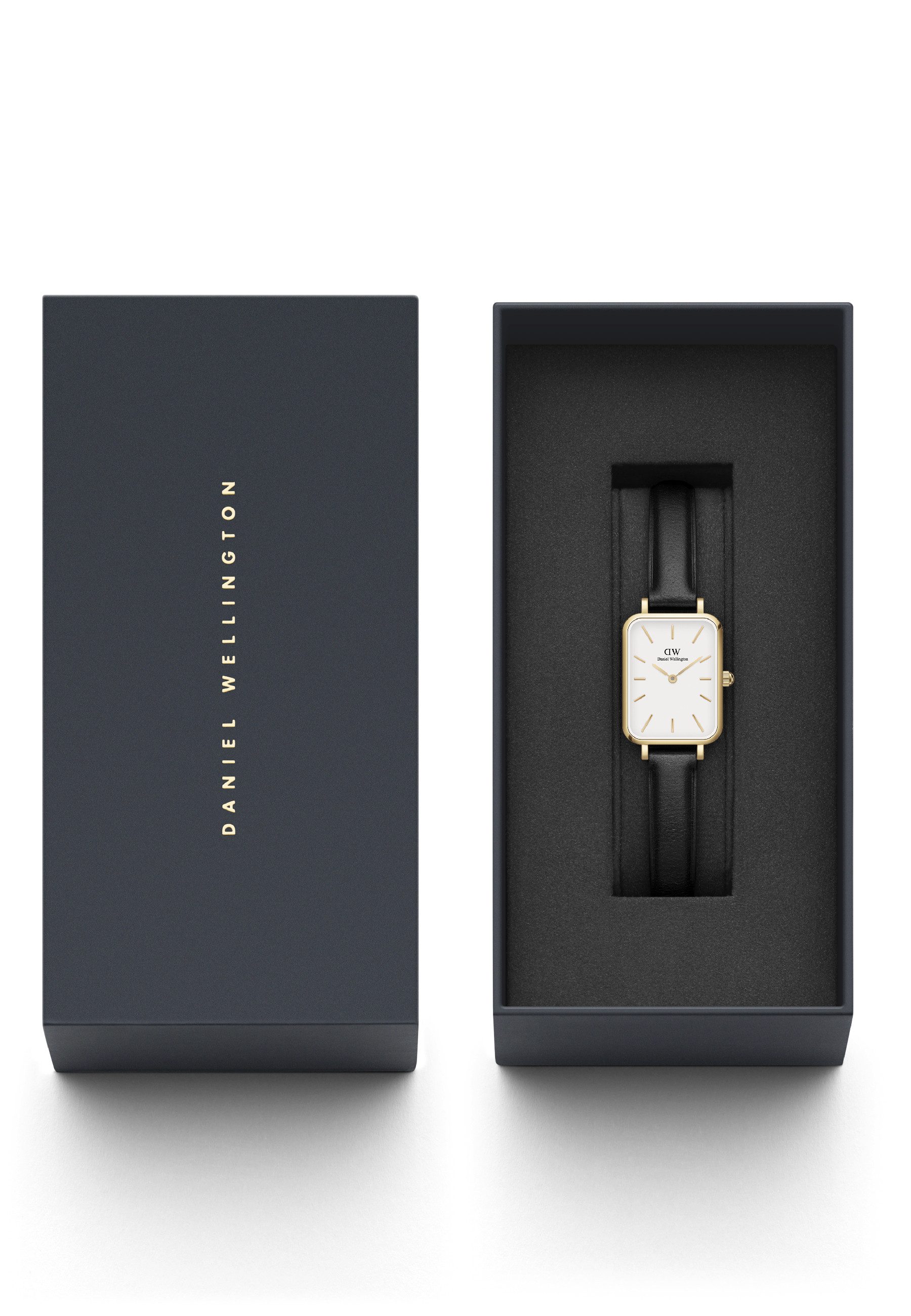 Daniel Wellington Quarzuhr QUADRO PRESSED SHEFFIELD, (1-tlg), Quarz Analog