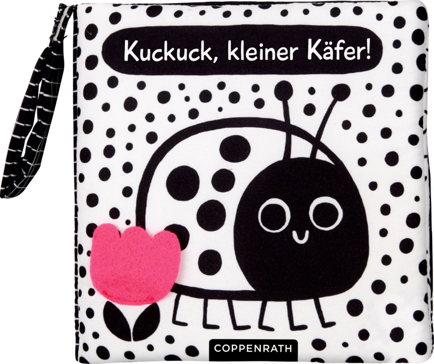 Kuschelw. Kontrastbuch ""Kuckuck kl. Käfer""(Fühlen&begreifen) / Ingela Arrhenius, Mit Spiegel und Stoffklappen