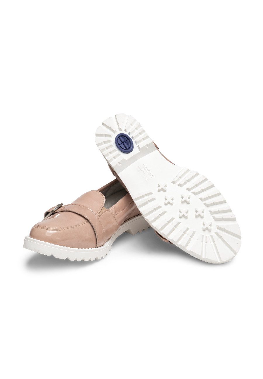 vitaform Damenschuhe Mokassin Leder/Stretch Mokassin