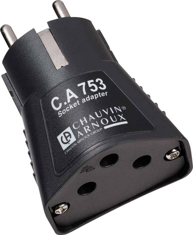 Spannungsprüfer Chauvin Arnoux P01191748Z C.A 753 Messadapter für Schutzkontakt-Stec
