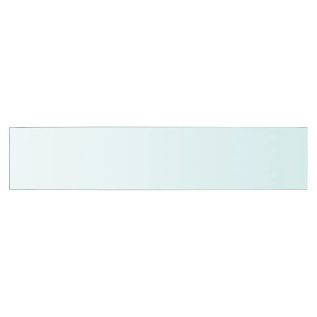 furnicato Wandregal Regalböden 2 cm Glas 15 Transparent 70 x Stk