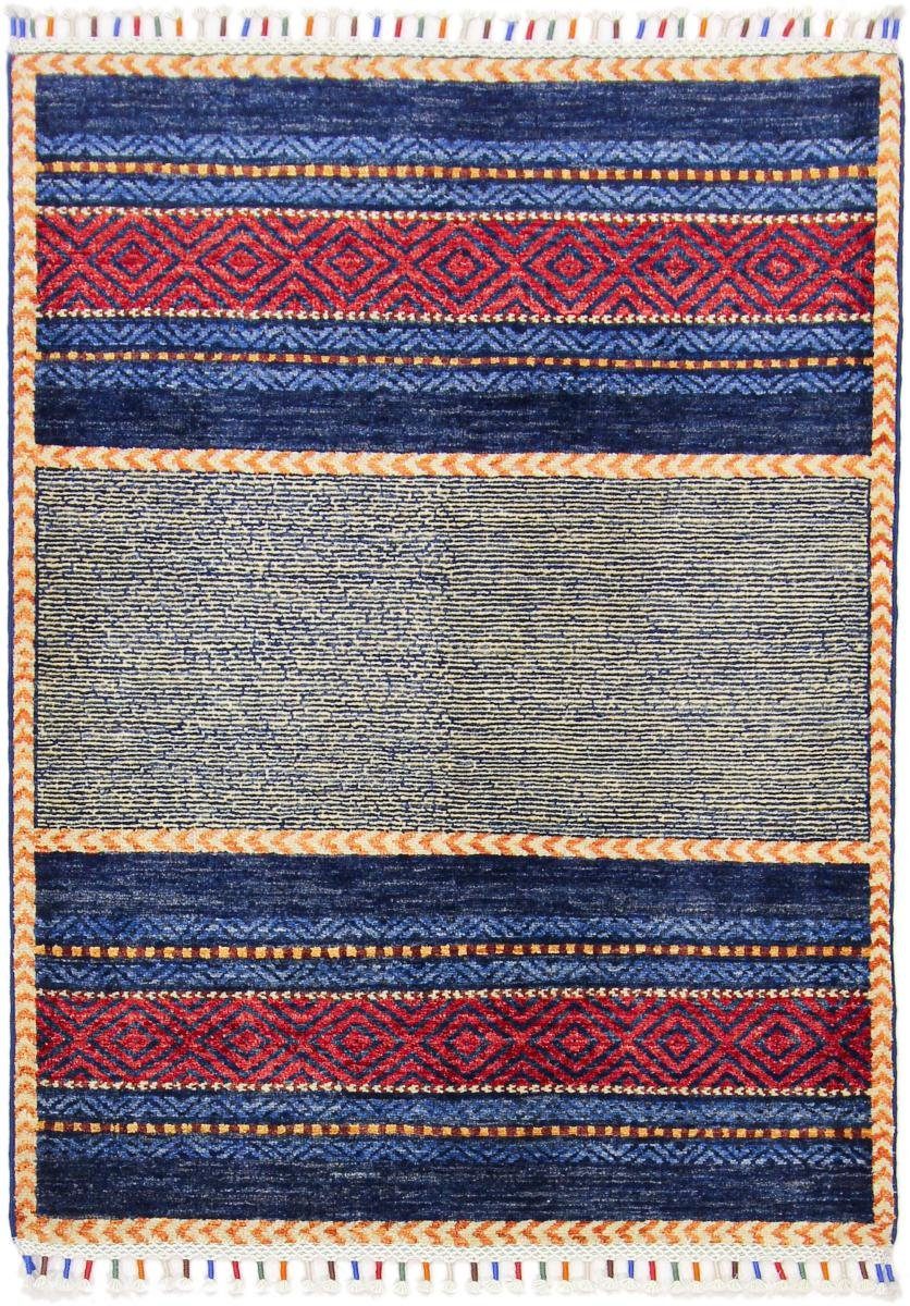 Orientteppich Arijana Shaal 88x119 Handgeknüpfter Orientteppich, Nain Trading, rechteckig, Höhe: 5 mm
