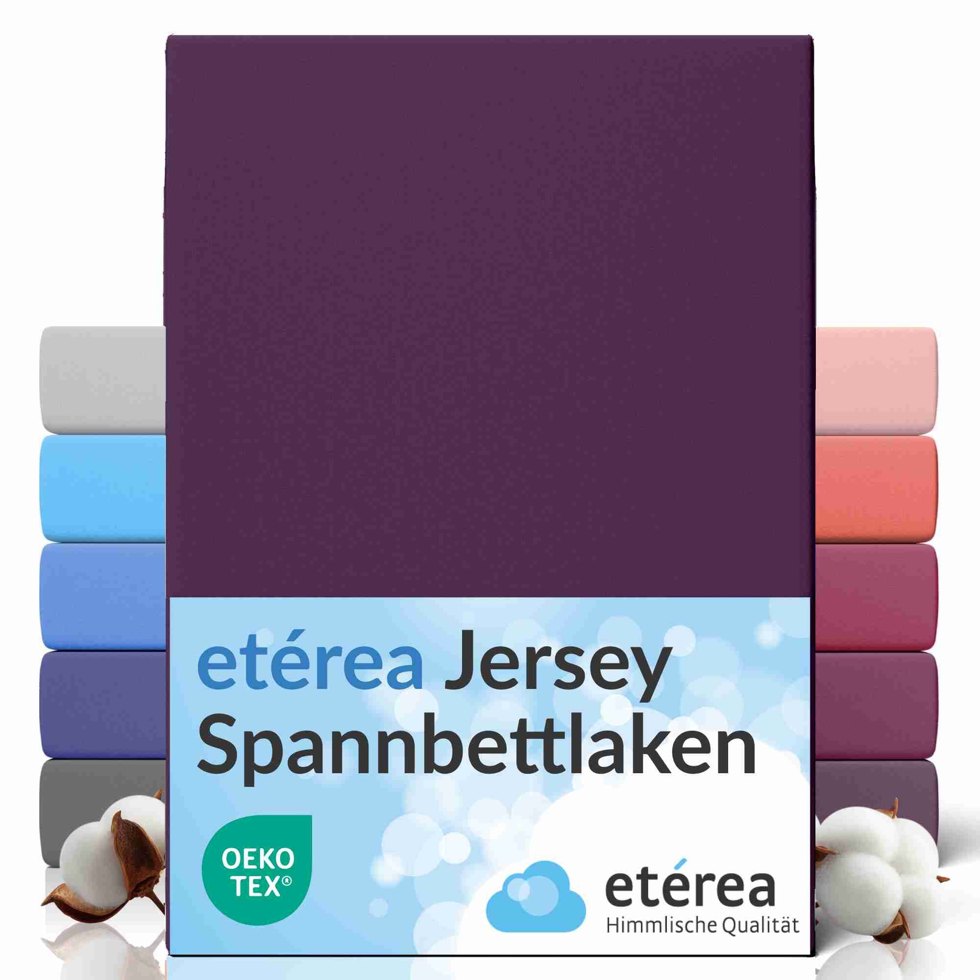 etérea Himmlische Qualität Spannbettlaken etérea Comfort Jersey Spannbettla günstig online kaufen