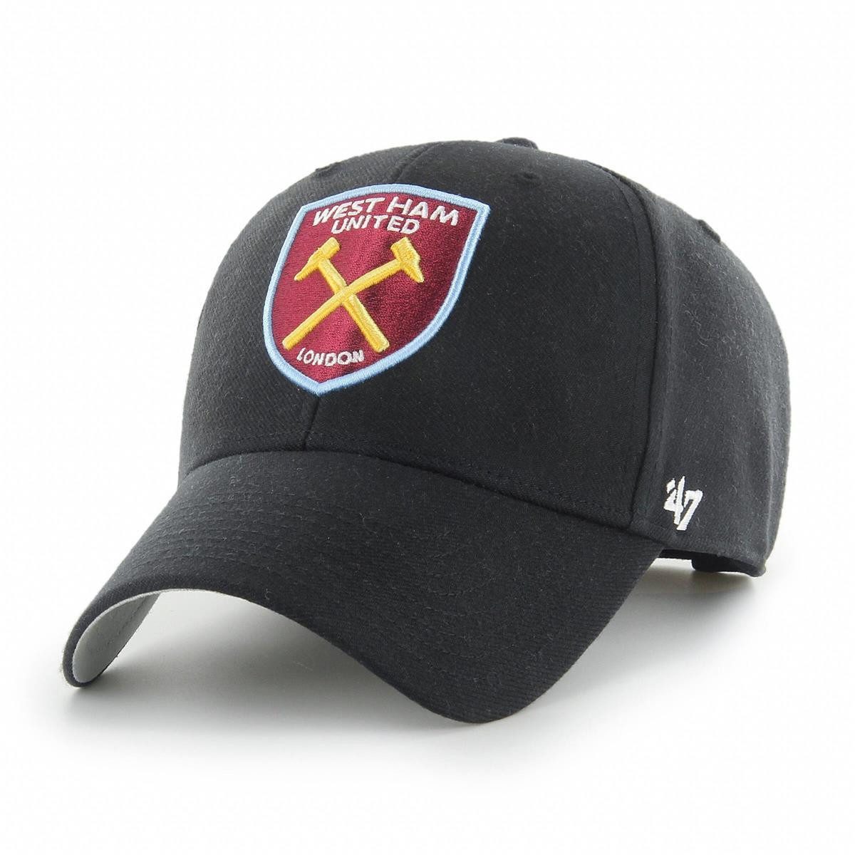 '47 Brand Baseball Cap '47 Brand Cap West Ham United FC '47 MVP (Basecap, Basecap) bestickter Klettverschluss