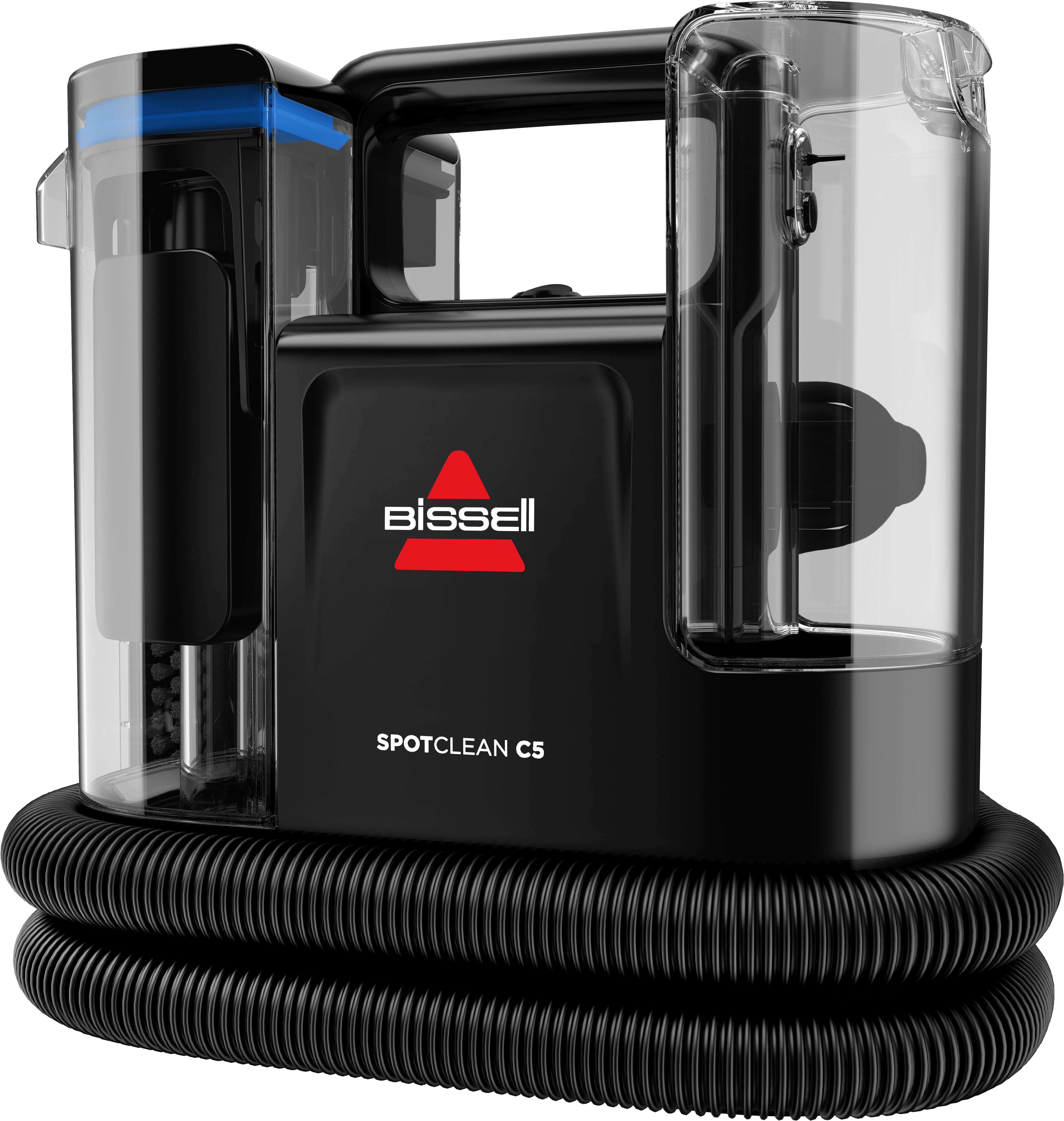 Bissell Wasch-Sauger 3928N, SpotClean C5 Select, leistungsstark, klein, Dual-Tank, 400 W, beutellos, >15kPa, Selbstreingung, reinigt Flecken auf Teppich, Polster, Autositz