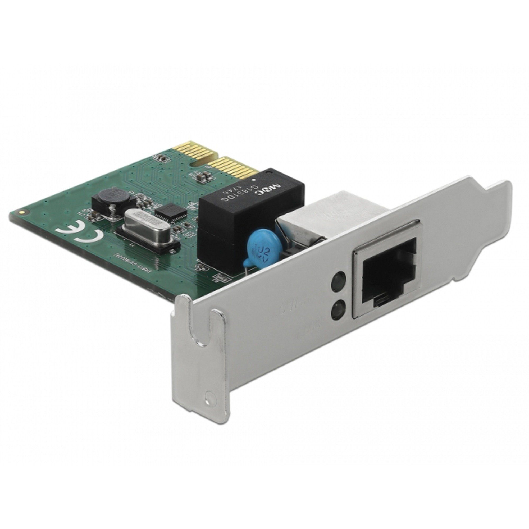 Delock DeLOCK PCIe x1 Karte auf 1 x Gigabit LAN, Netzwerk-Adapter