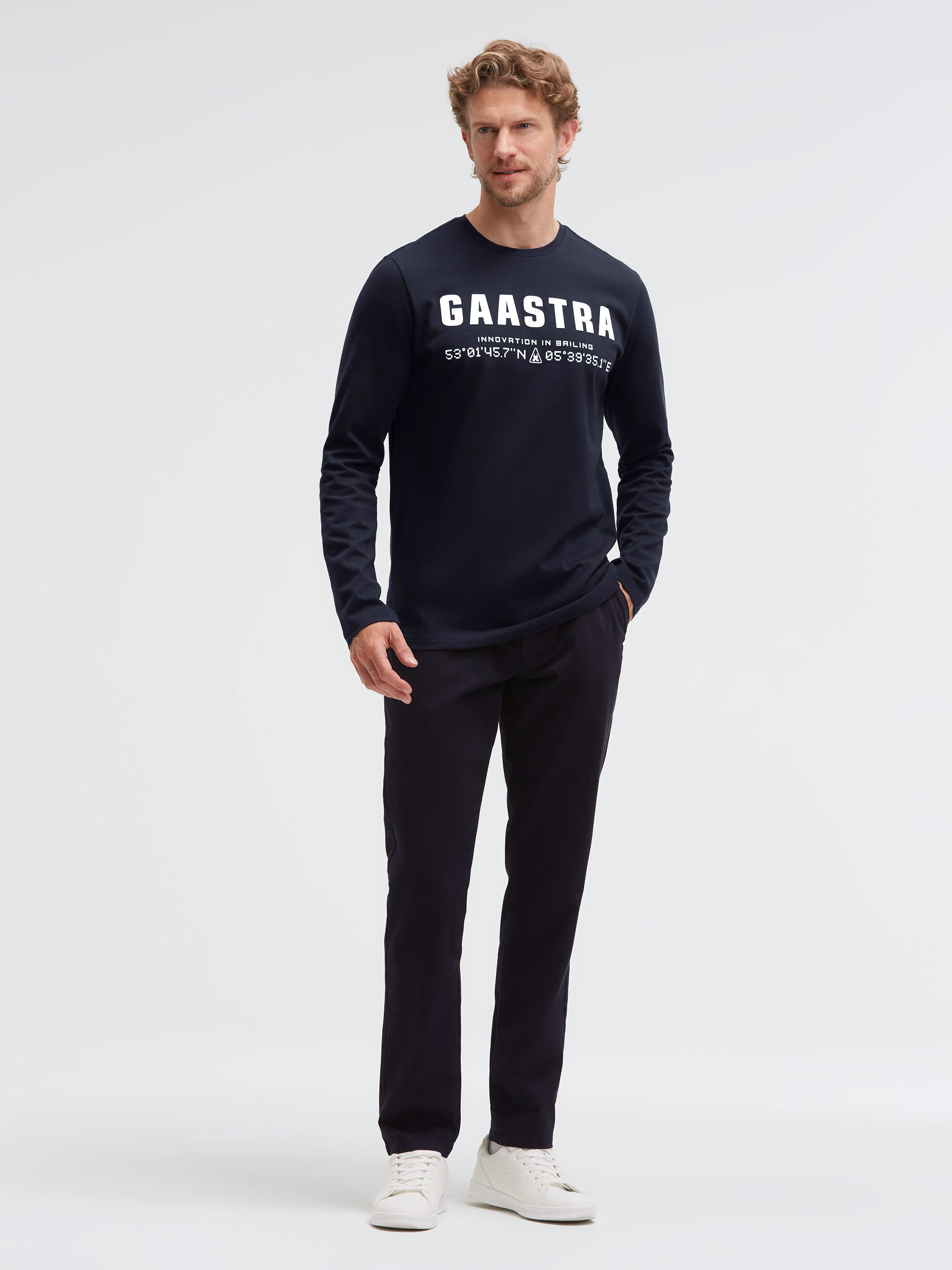 Gaastra Rundhalsshirt mit Necktape
