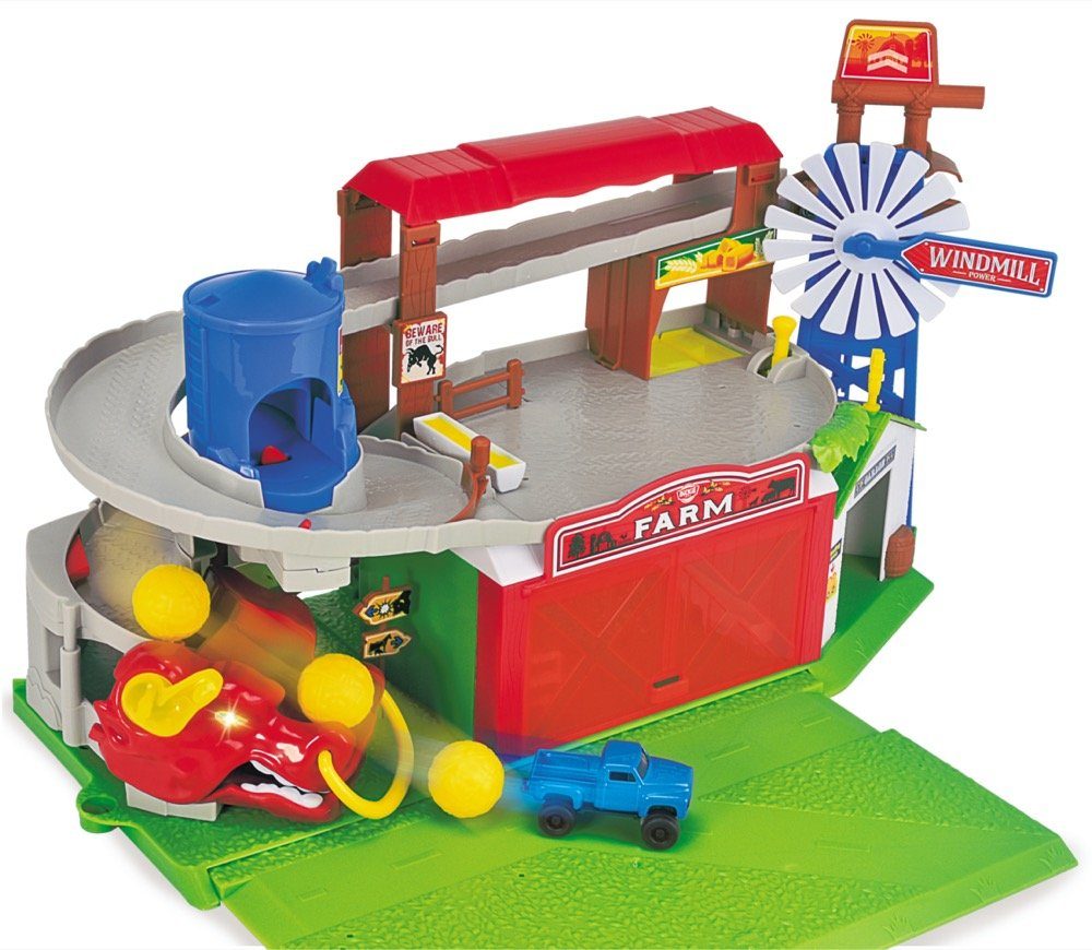 Dickie Toys Spielzeug-Traktor Farm Playset Farm 203739003 Adventure