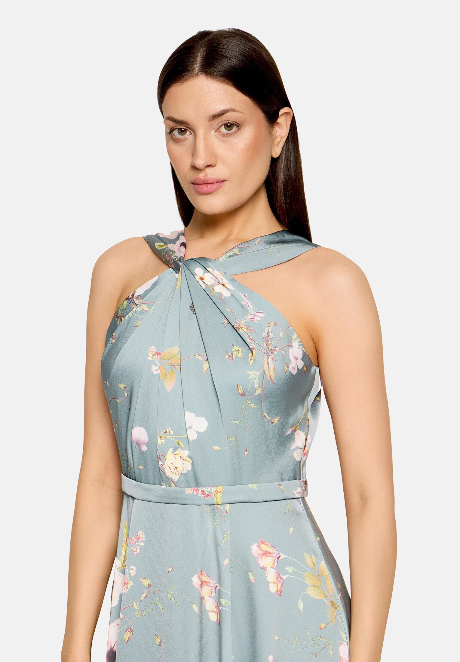 Vera Mont Abendkleid Damen mit Blumenprint
