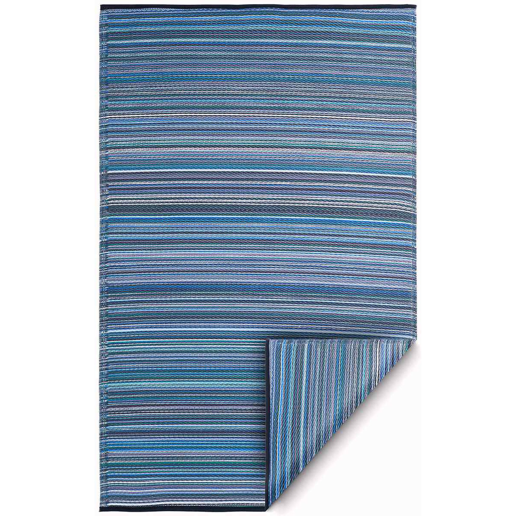 FAB HAB Outdoorteppich Cancun, rechteckig, Wetterfest, Wendbar, Good-Weave-Zertifiziert, Recycelt