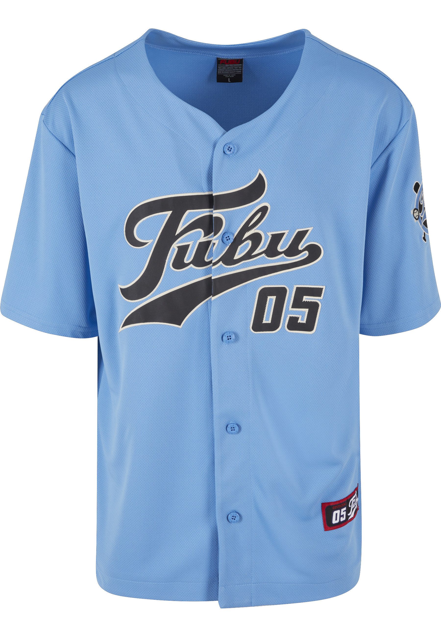 Fubu Shirttop Fubu Herren FM241-007-3 Fubu Varsity Baseball Jersey (1-tlg)