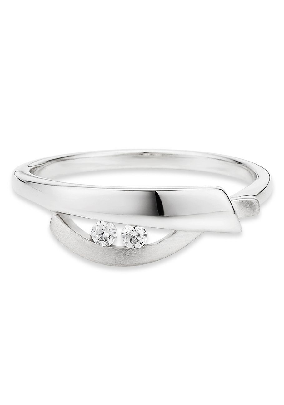 Bruno Banani Fingerring Schmuck Geschenk Silber 925 Damenring, mit Zirkonia (synth)