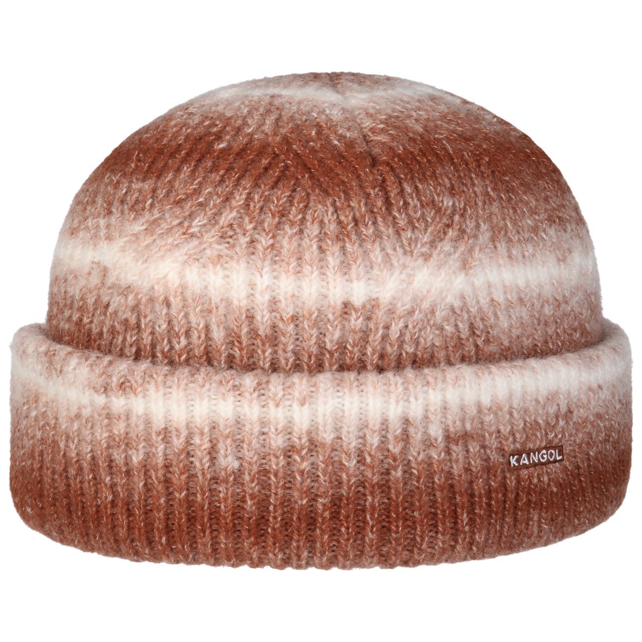 Kangol Schiebermütze (1-St) Strickmütze mit Umschlag