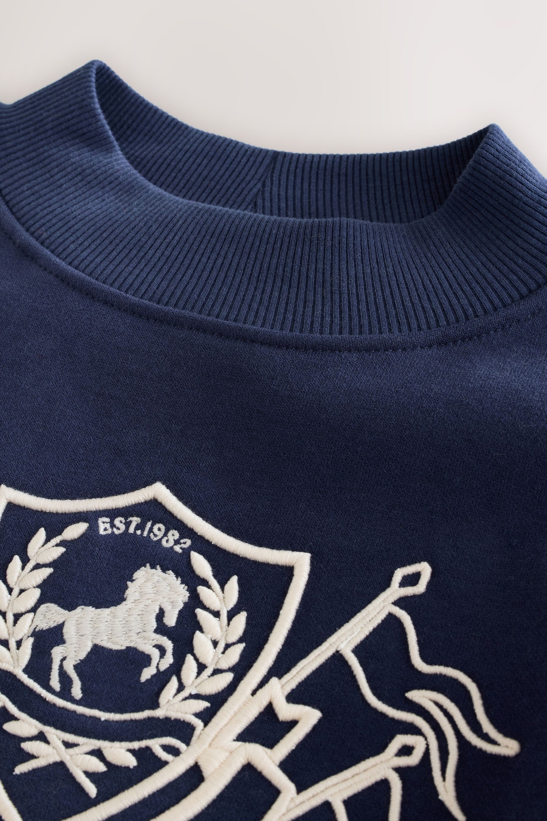 Next Sweater Sweatshirt mit Slogan (1-tlg)