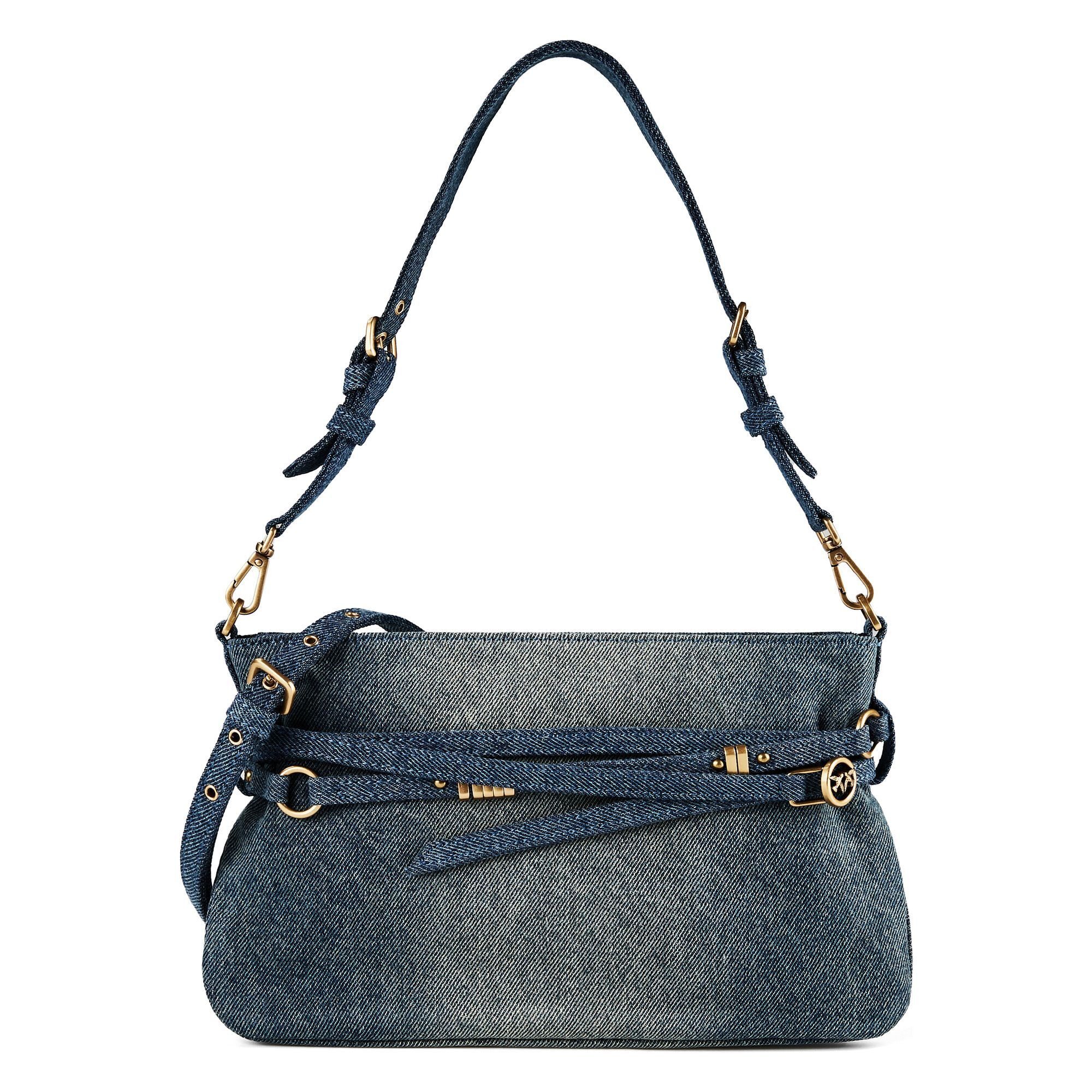 PINKO Schultertasche Belt Bag Mini, Baumwolle