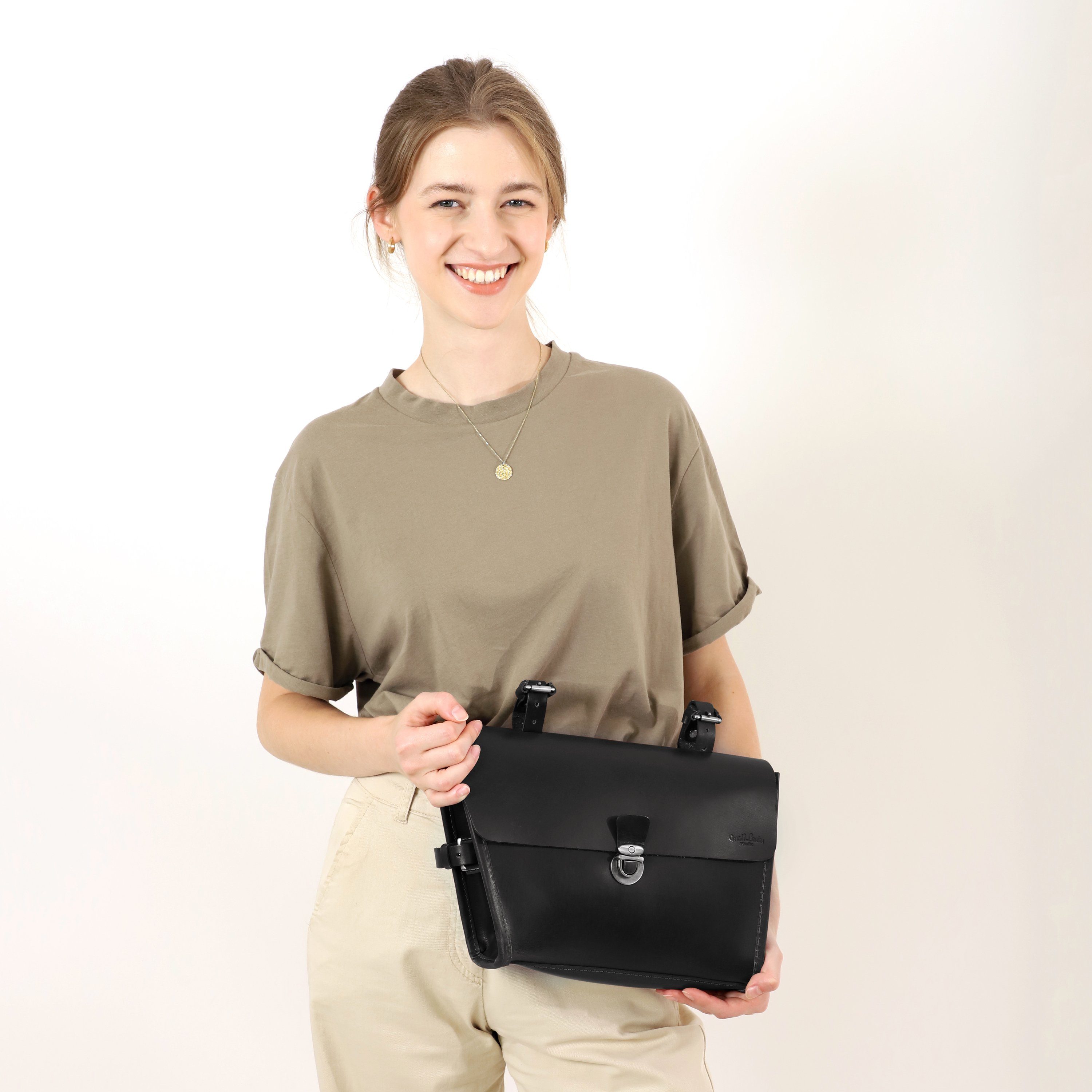 Gusti Leder Fahrradtasche Gusti Leder Fahrrad, Sättel Jef P.