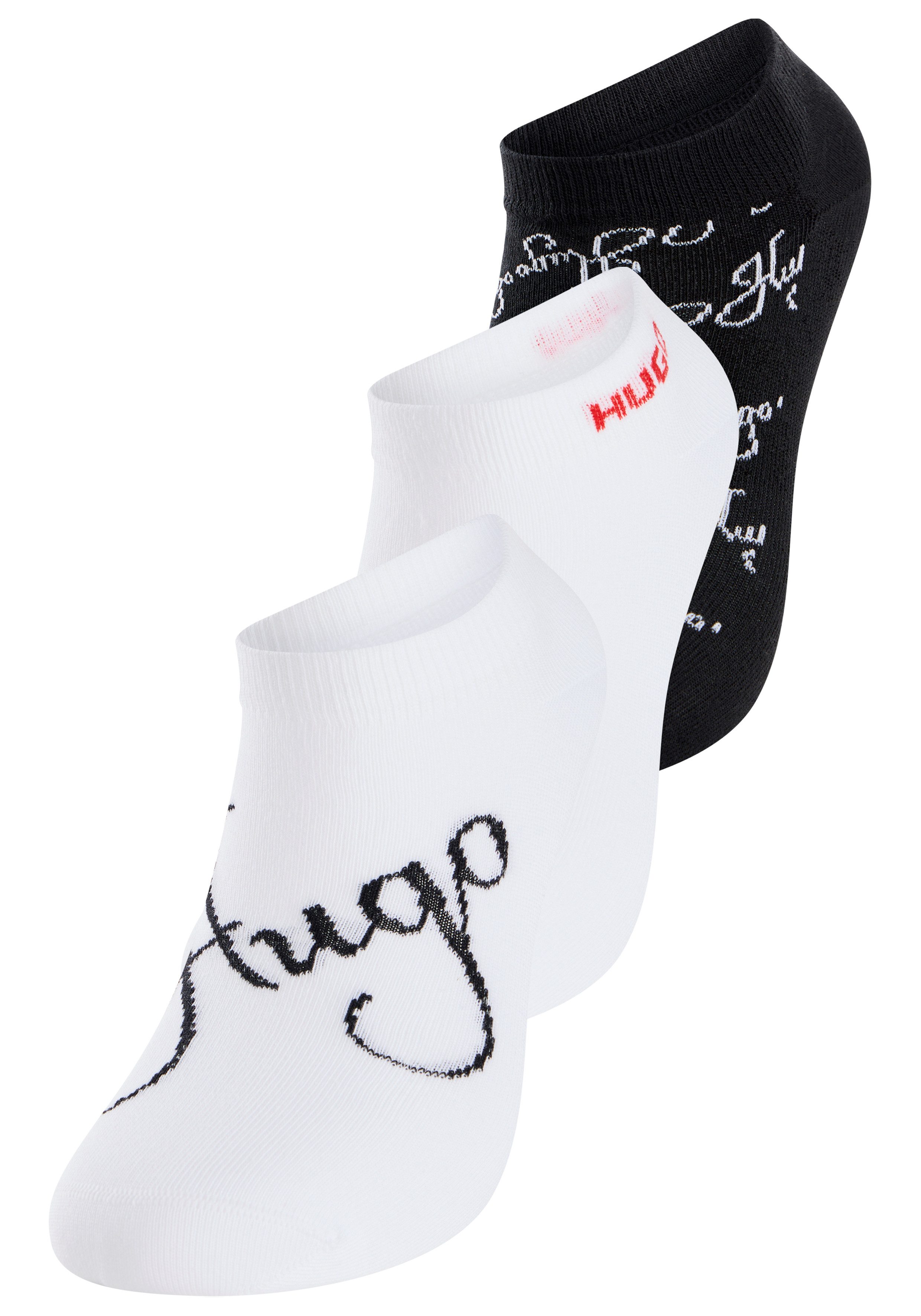 HUGO Kurzsocken 3P AS MONOGRAM CC W