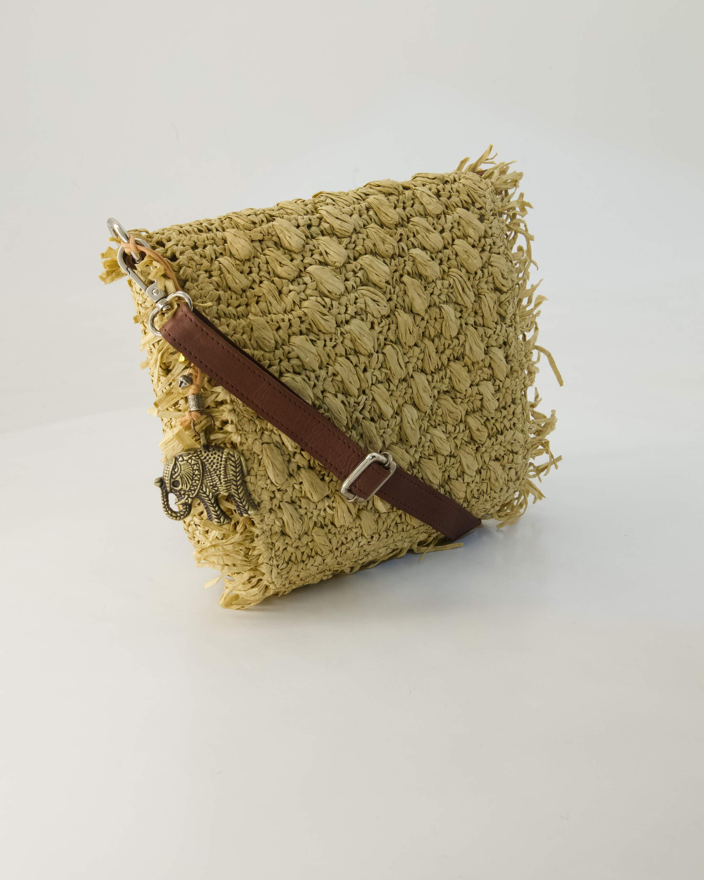 Anokhi Umhängetasche Bag, Obermaterial: Bast
