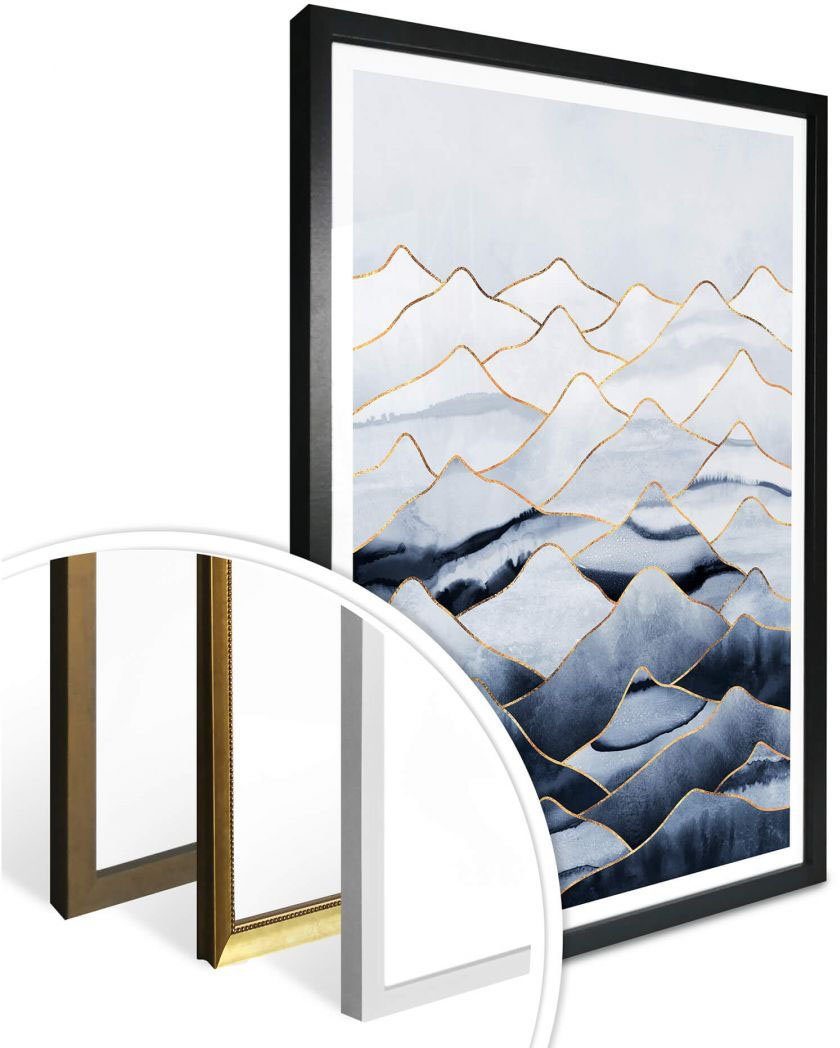 St) Poster (1 Berge Die Berge, Wall-Art