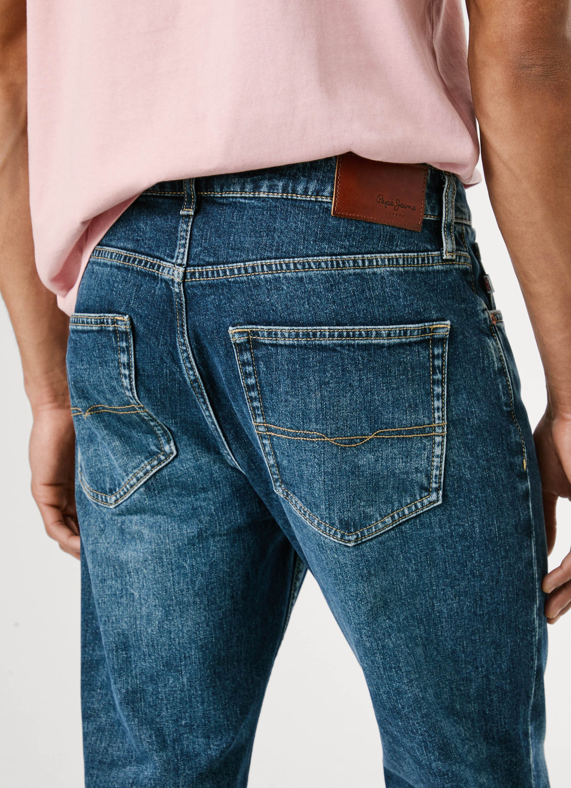 Pepe Jeans Straight-Jeans CASH Regular Waist – Bild 4 von 5
