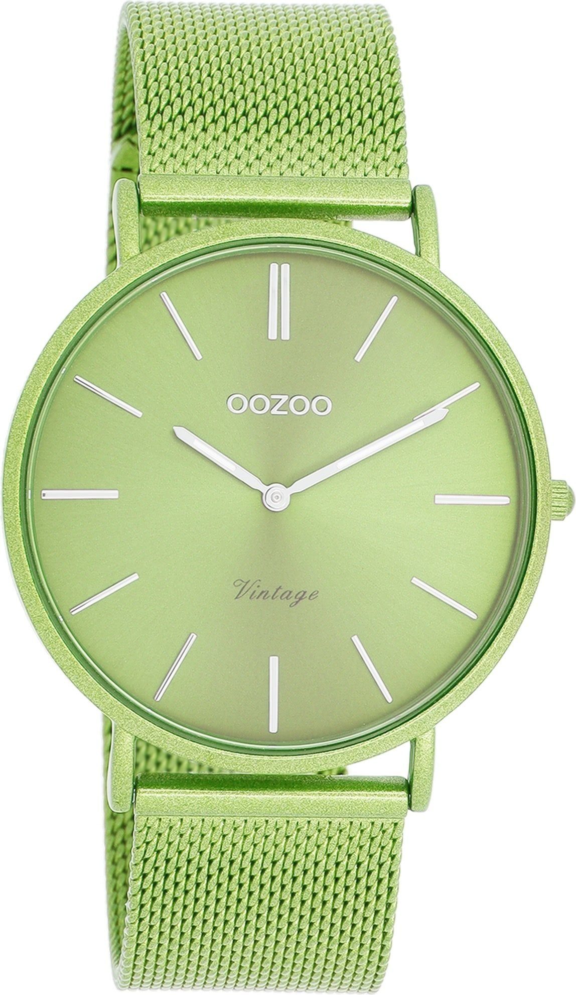 Quarzuhr Oozoo Damen Armbanduhr Vintage Analog